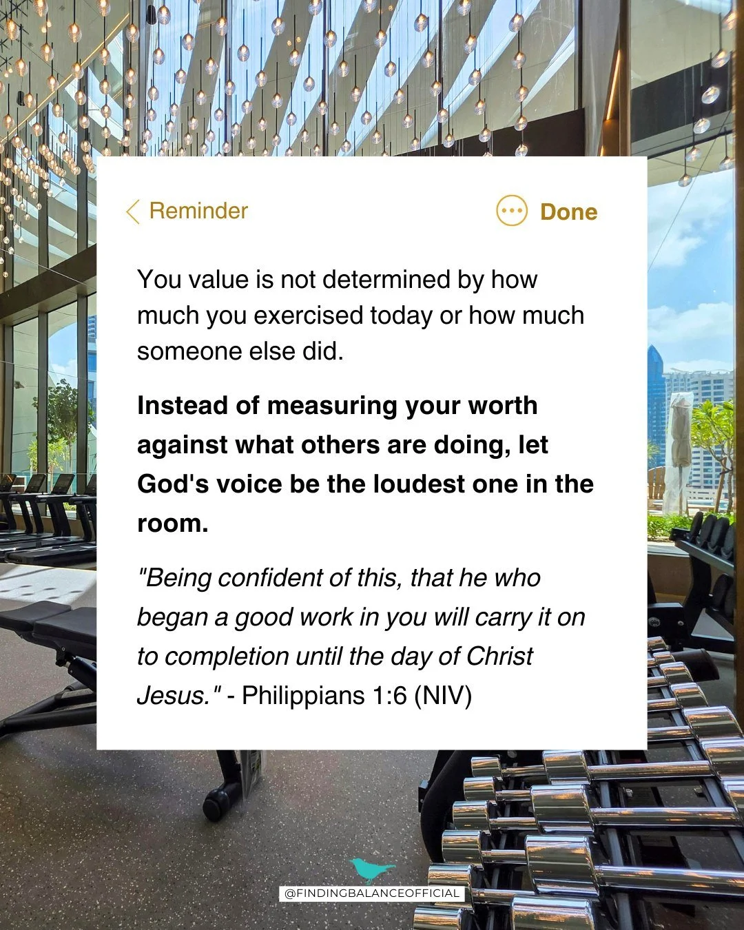 Conversations about exercise and movement can hit differently when you're navigating food and body image struggles.

One comment can send your inner critic into overdrive before you even realize what happened.

But God meets you right there, in that 