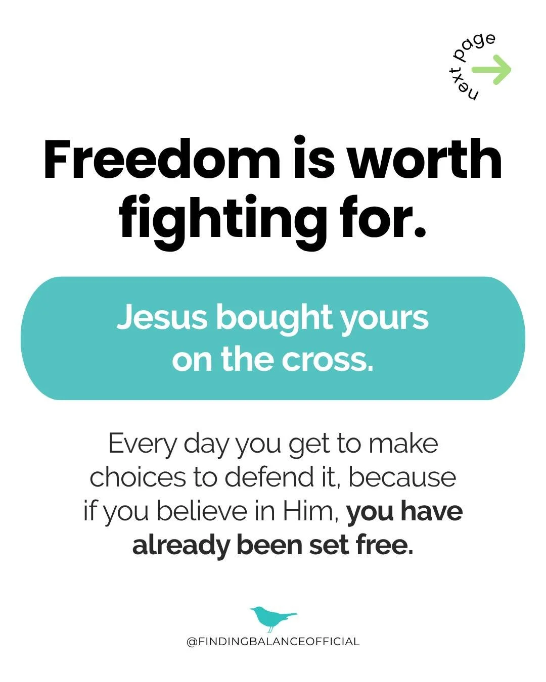 Fear DOESN'T get the final word. Every day, you get to choose freedom, again and again.

If you've been wondering whether your relationship with food is something worth getting support for, our free Eating Issues Check-In was made for you. It takes a