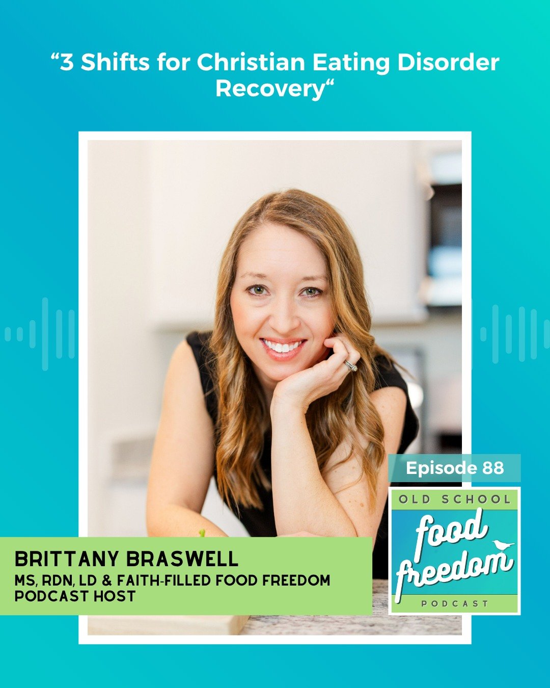 Have you ever felt like you're doing all the right things in recovery and still spinning your wheels?

For our summer throwback, Chrissy pulled a favorite from the archives: her conversation with Brittany Braswell, registered dietitian, recovery coac
