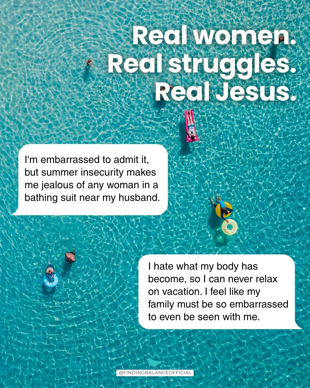 So many of us carry quiet comparisons and assumptions, about other women, and about ourselves. The jealousy. The shame. The certainty that everyone else sees us the way the enemy has convinced us to see ourselves.

Here's something gentle to sit with