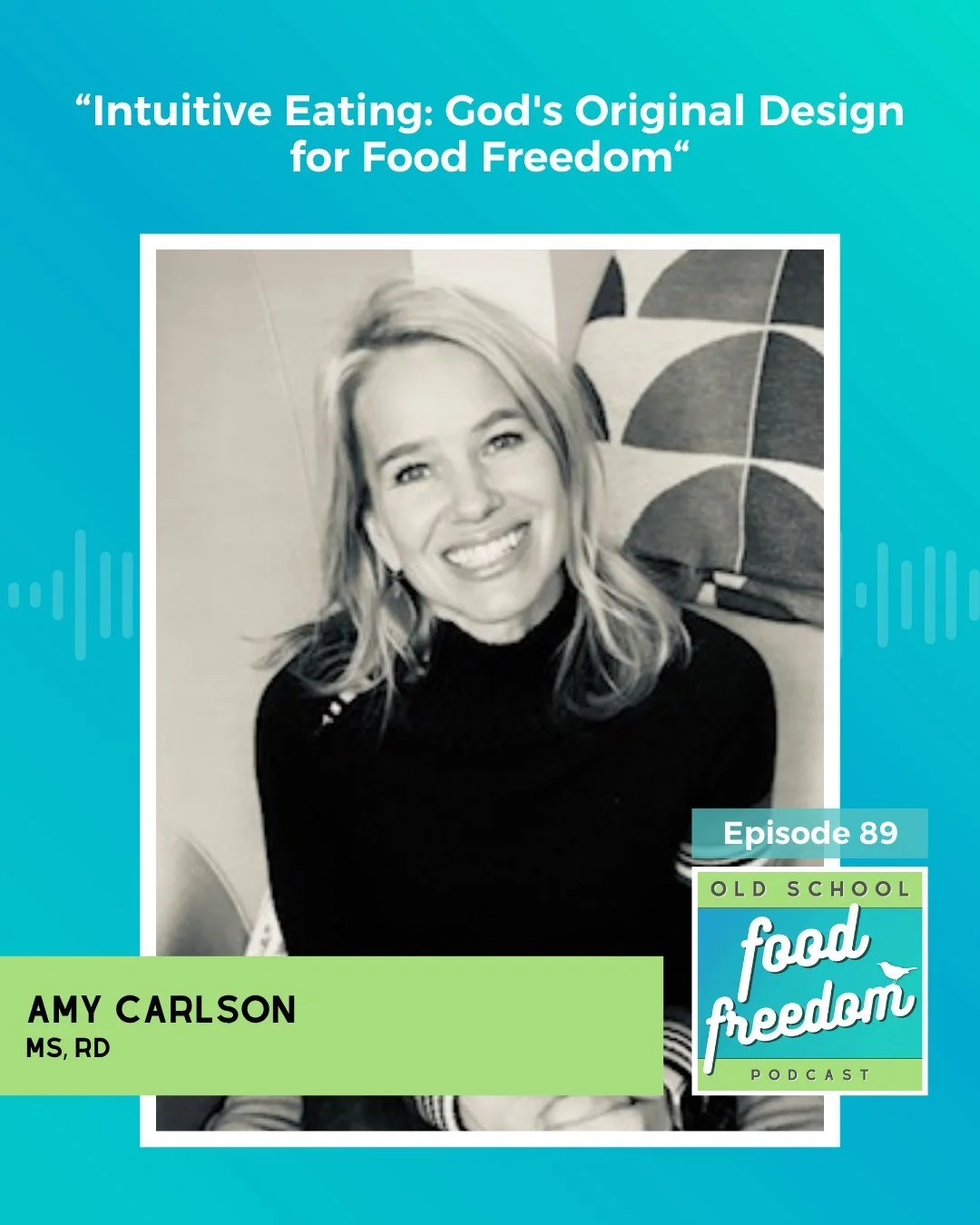 If you've been told to trust your body but don't know how to get there, and diet culture has been the only language you've ever known, press play on this one.

Chrissy hits rewind on a conversation with Amy Carlson, a registered dietitian and co-foun