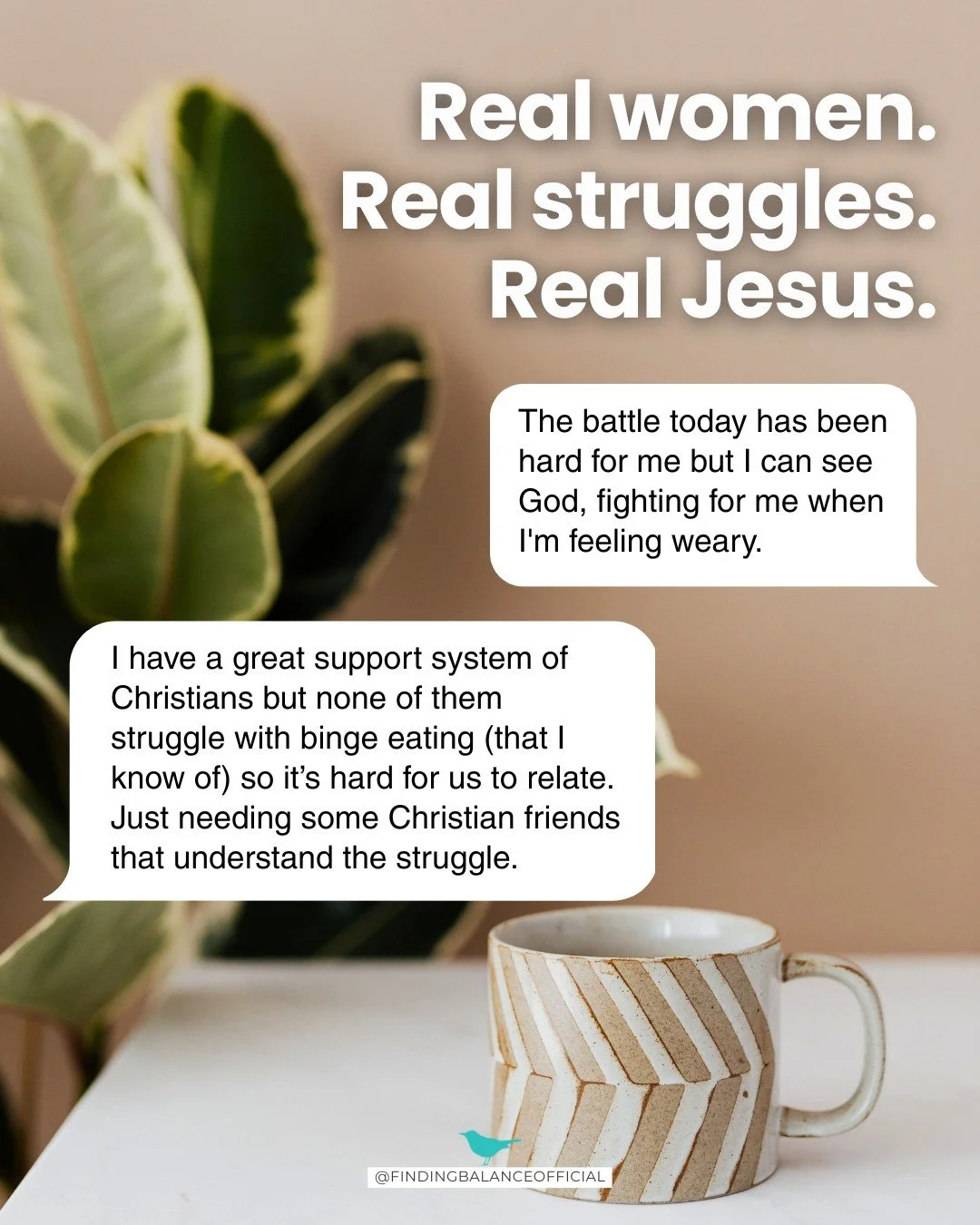Wherever you are today, whether you're weary and watching God fight for you, or longing for a friend who just gets the struggle, you don't have to carry it alone. 🧡 And you are NOT alone.

Join our Hello, Freedom! Community and find women who unders