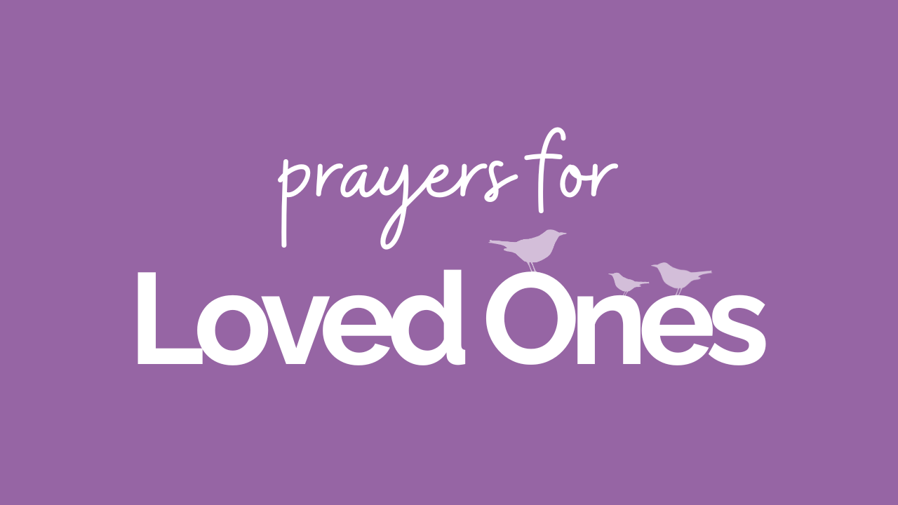 prayers for loved ones with eating disorders with birds standing on font