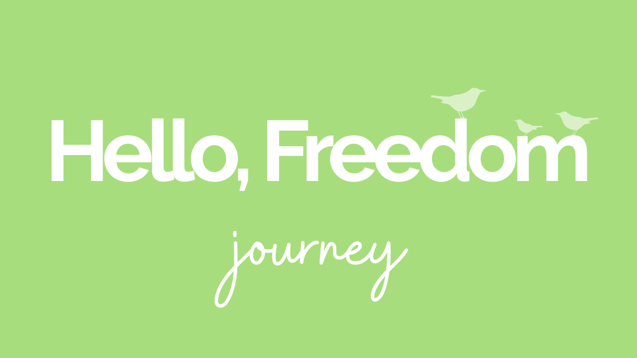 hello, freedom community journey membership