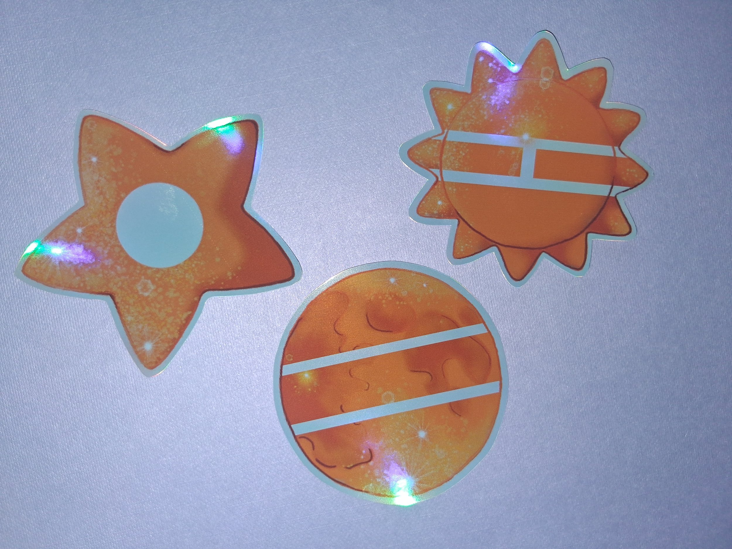 Holographic Arirang Themed Sticker Set