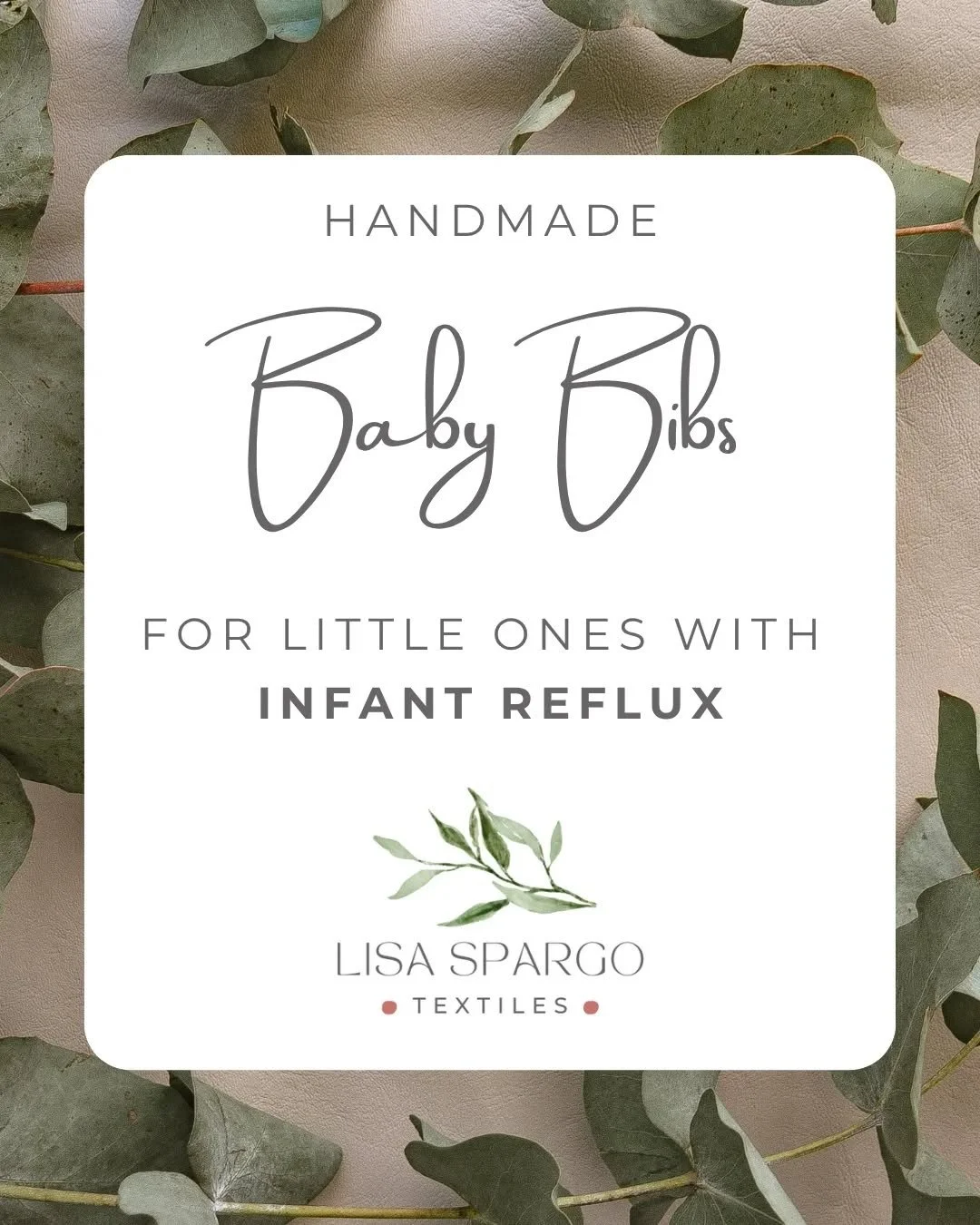🌿 Beautiful bibs designed especially for little ones with infant reflux. Handmade with love 🌿
👶My handmade bibs are suitable for all babies and toddlers, but they were especially designed with infant reflux in mind. Here’s the story behind