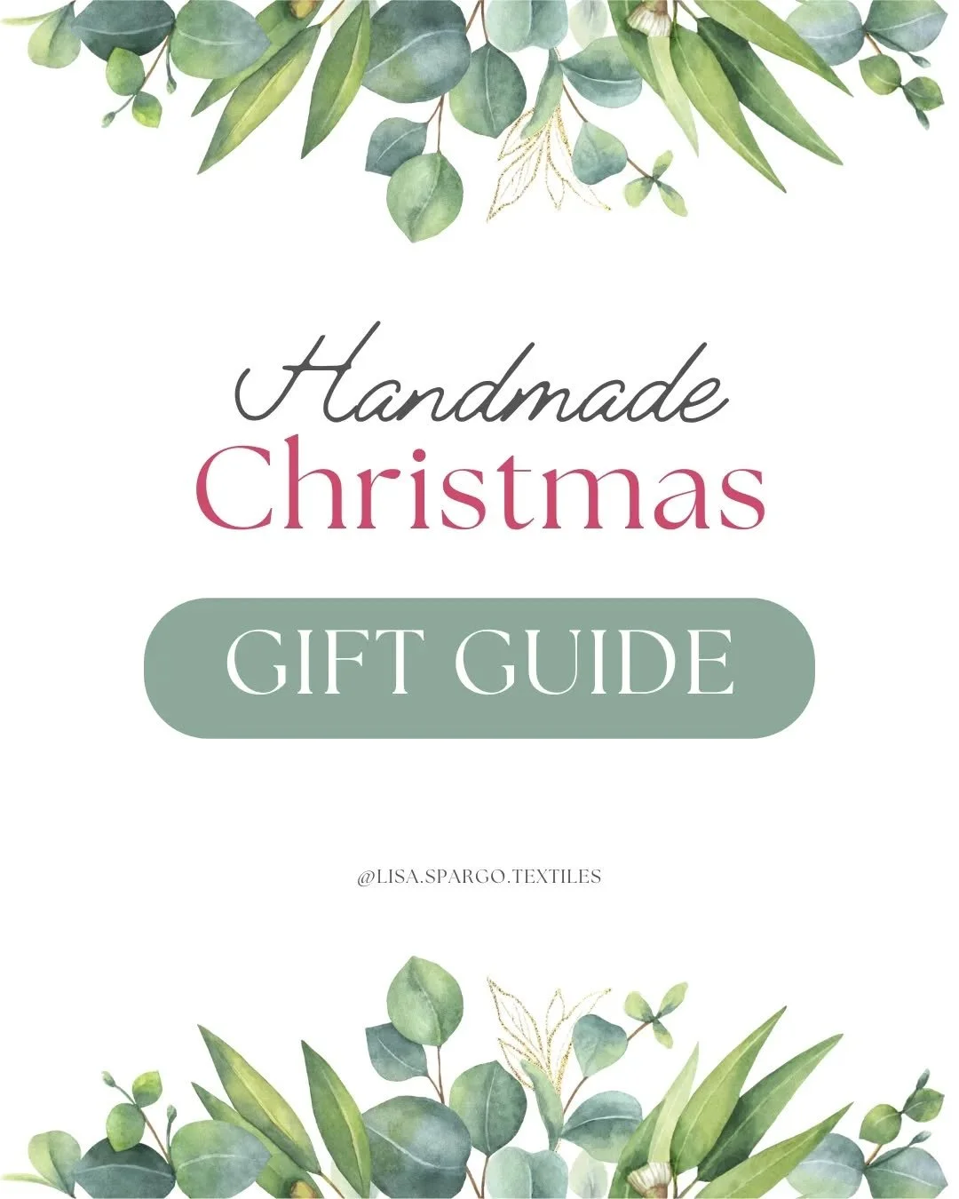 🎄Make it a Handmade Christmas this year. 

🔸Gifts for Baby
🔸Useful Gifts 
🔸Gifts for Crafters
🔸Stocking Stuffers 
🔸Sustainable Gifts

&hearts;️If you're looking for an alternative to mass-produced goods, follow the link in my bio to explore gif