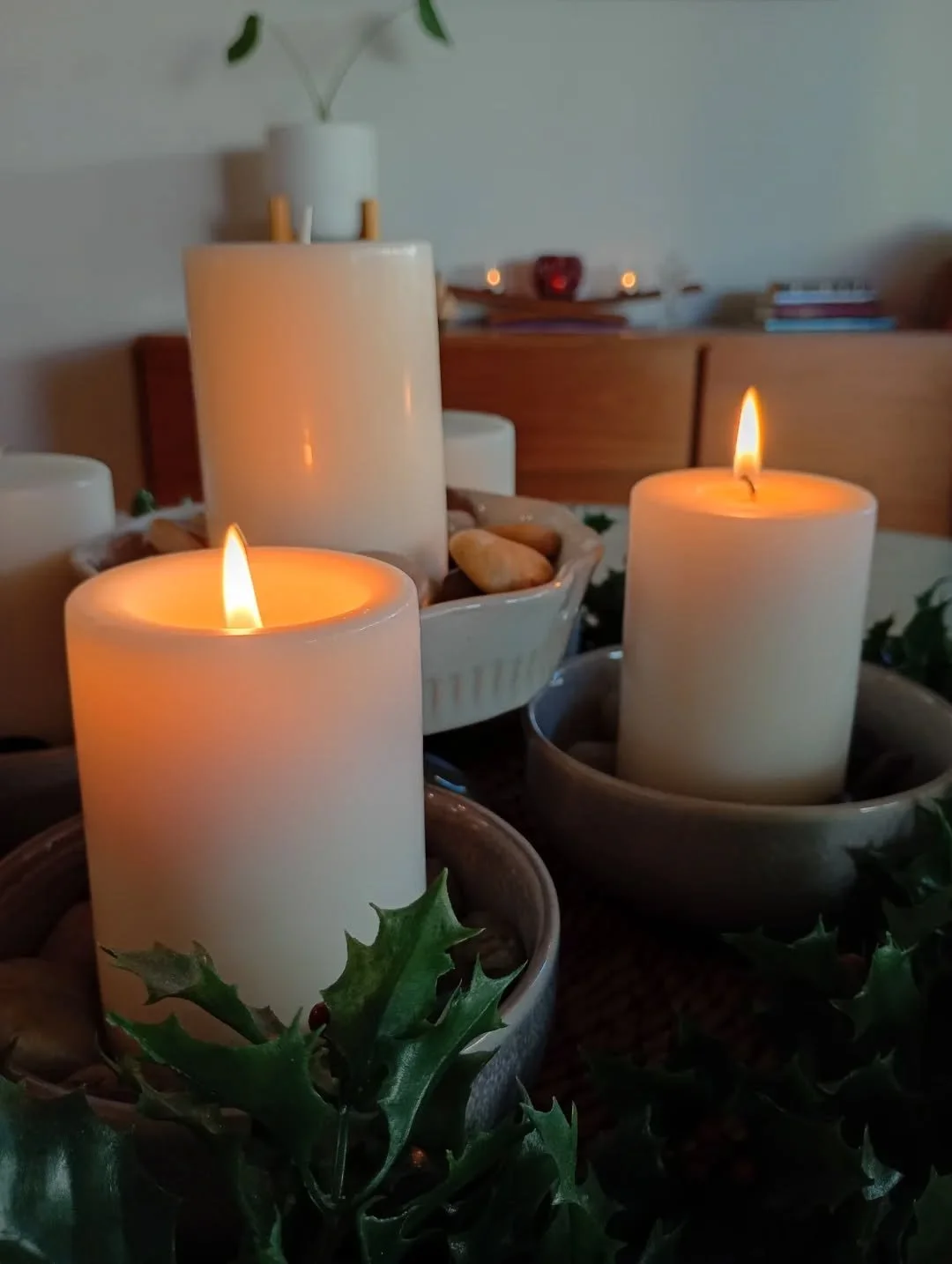 🙏Sunday 7 December🙏
Second Sunday of Advent&nbsp;

Lighting the Advent candles each night for dinner is our simple little tradition, and one that my toddler particularly enjoys. Having spent the last week wondering why we only lit one, he was pleas
