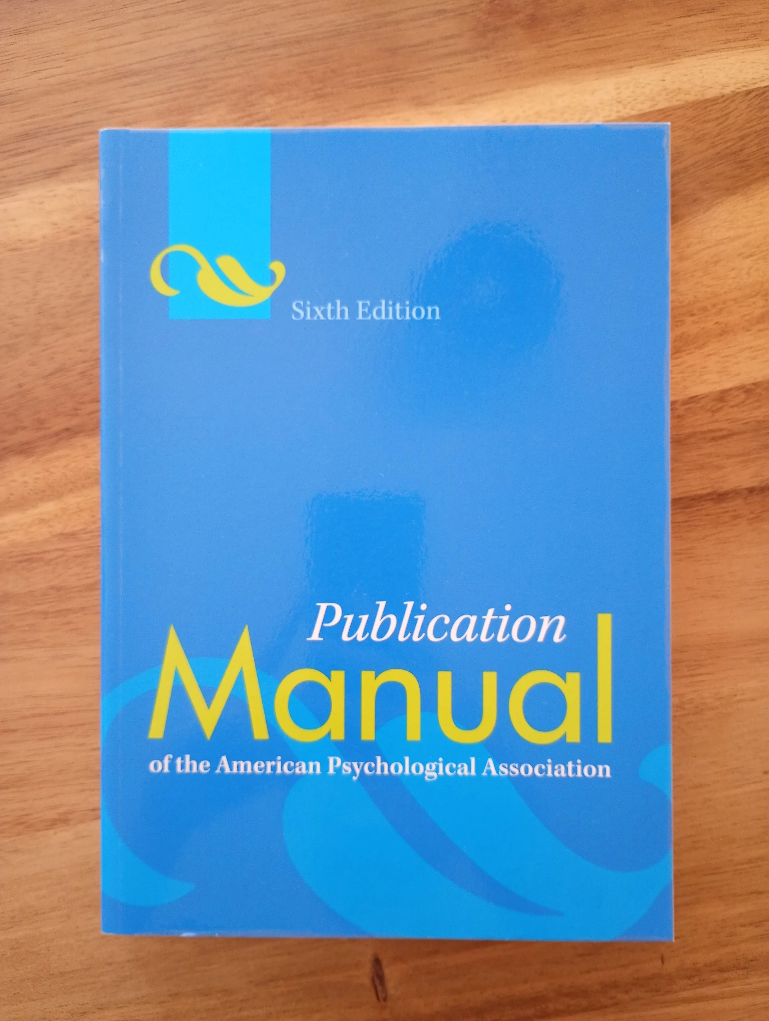 Publication Manual of the  American Psychological Association :  6th Edition