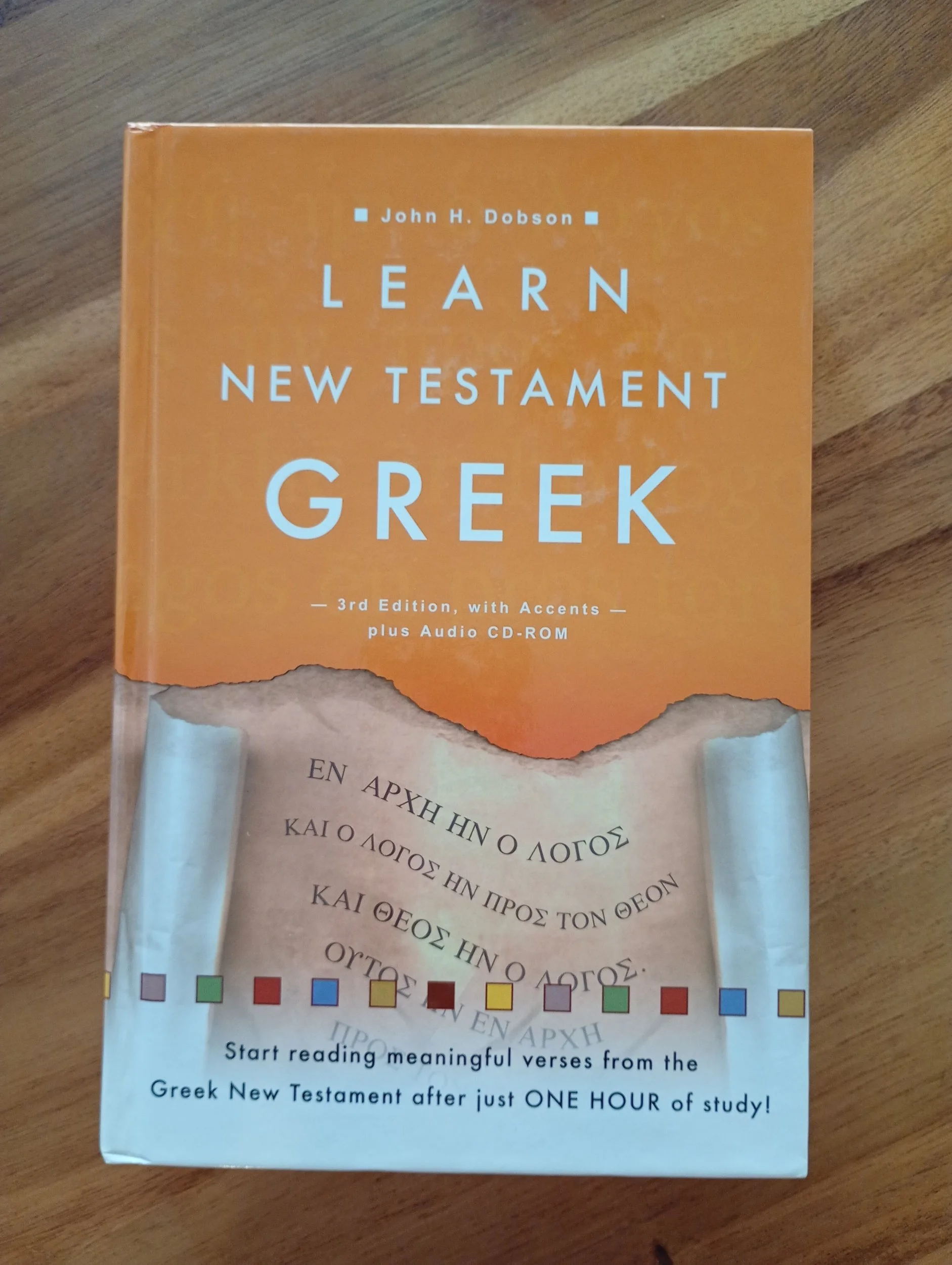 Learn New testament Greek - Book & CD