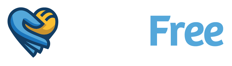 Fear Free logo with a stylized heart and paw, emphasizing animal welfare and reducing pet fear in veterinary care.
