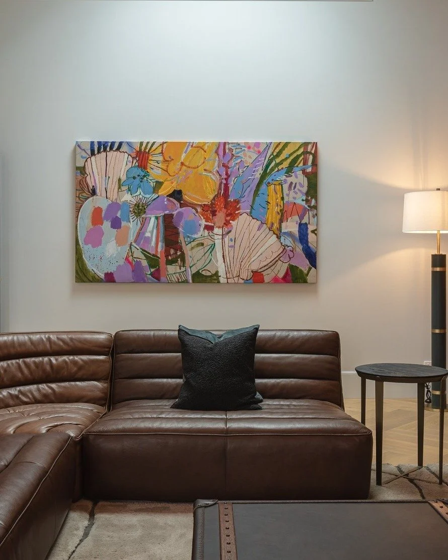 Curated with precision.

Navigating the art world can be overwhelming. Through our gallery network, we source works from established and emerging artists, refining the selection to align with your palette, textures, and interior scheme.
Think of us a