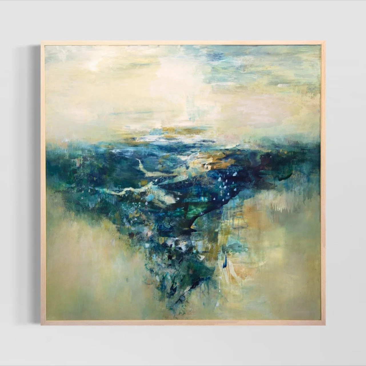 Sneak Peek!

We&rsquo;re just days away from the opening of Mindscapes by Lyne Marshall, and here&rsquo;s a glimpse of her hero piece that sets the tone for this stunning exhibition.

'What Lies Beneath' 
This painting is about the deepest levels of 