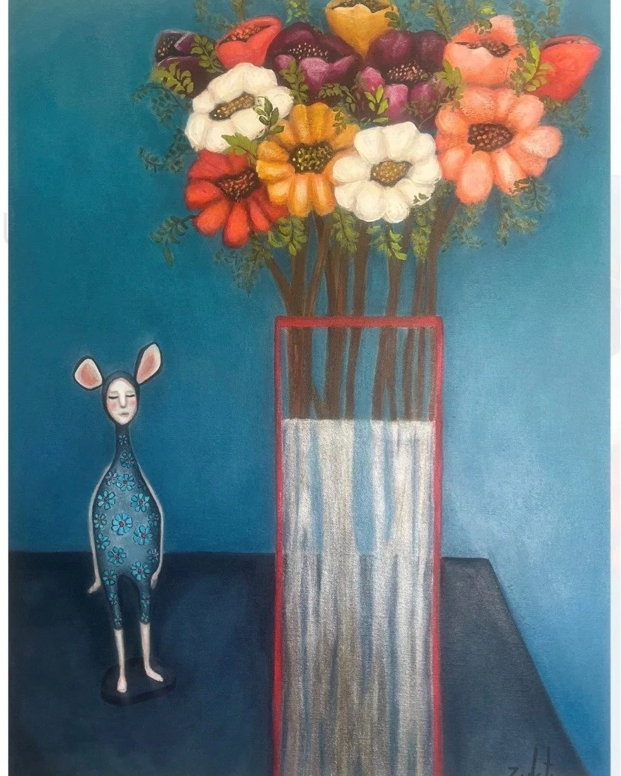 As our exciting upcoming Faces &amp; Places - an exhibition by Febe Zylstra &amp; Pamela Gough approaches, new works are arriving in gallery from @febe_zylstra  and @pamelagoughart 

To make room for these new pieces some of Febe and Pam's current wo