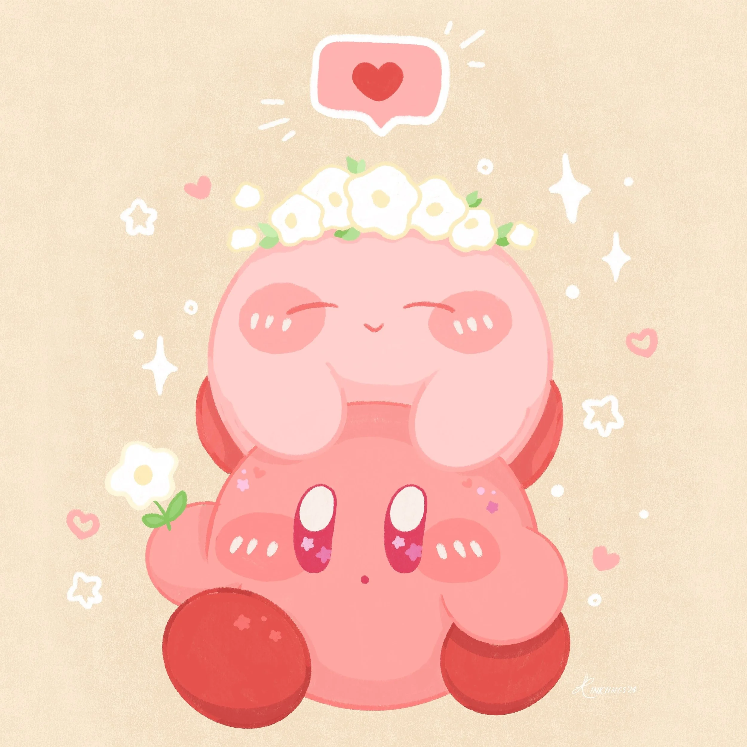 All you need is another Kirby to squish! 🥰 

Been taking a little break from social media to recalibrate my creative fuel. So much has happened for my little hobby in the past few months that my brain couldn&rsquo;t keep up with it. (In all good way