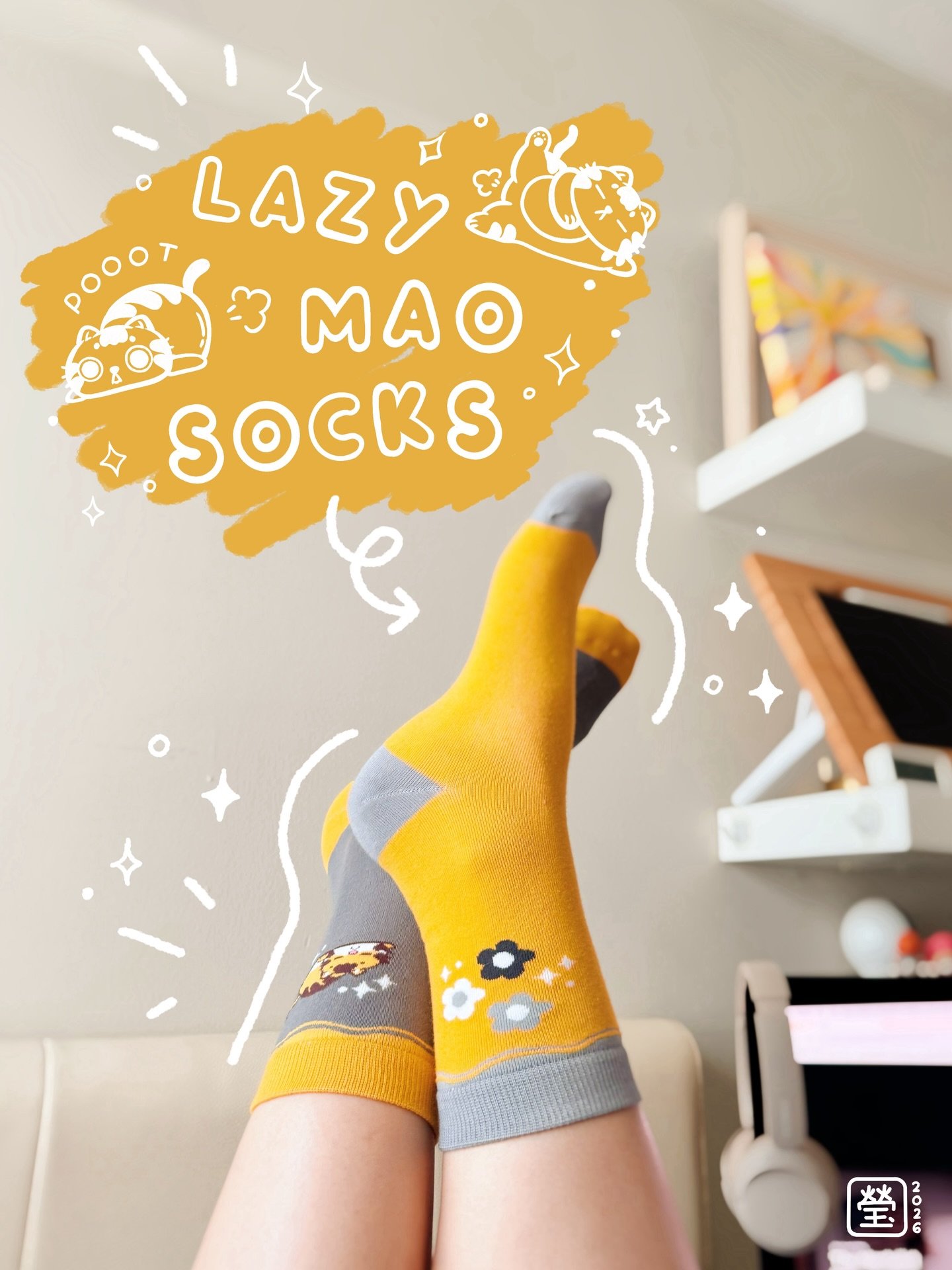Mini shop update! Socks are now up on our sites (Shopee / main site)! There&rsquo;s still a few days left to the end of April and our EOS sale so grab them while it lasts!
≽(◉˕ ◉ ≼マ

✨ SHOP OUR EOS SALE AT:
✨ www.inkyings.com 
✨ Code: EOS10 

#inkyin