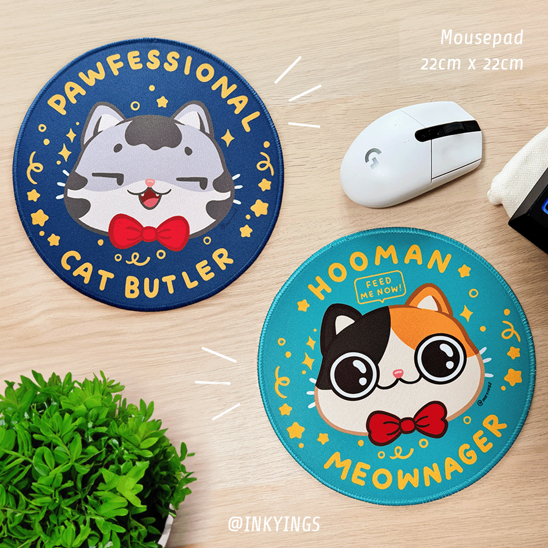 Cat Professions Mousepad