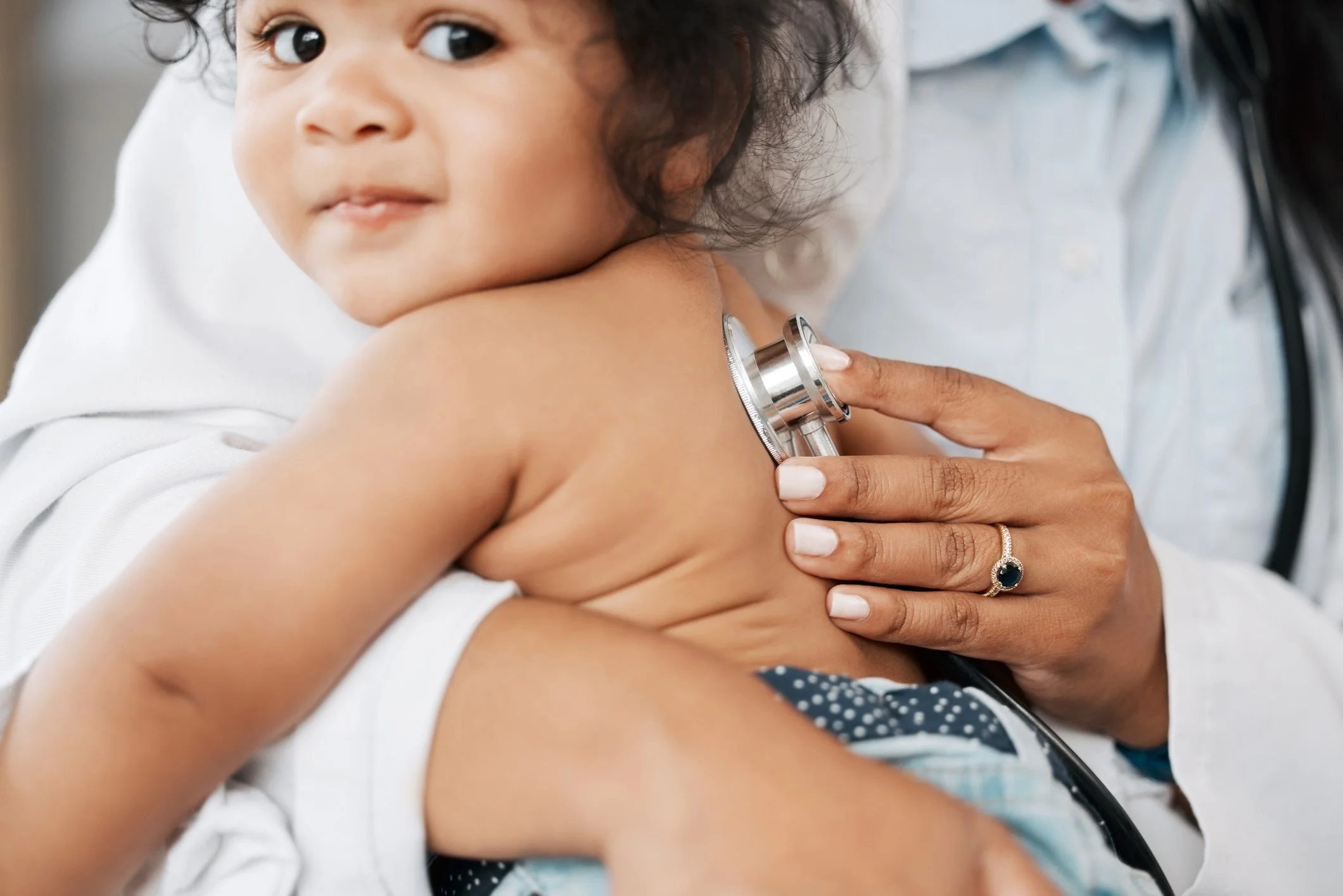 Doctor with child