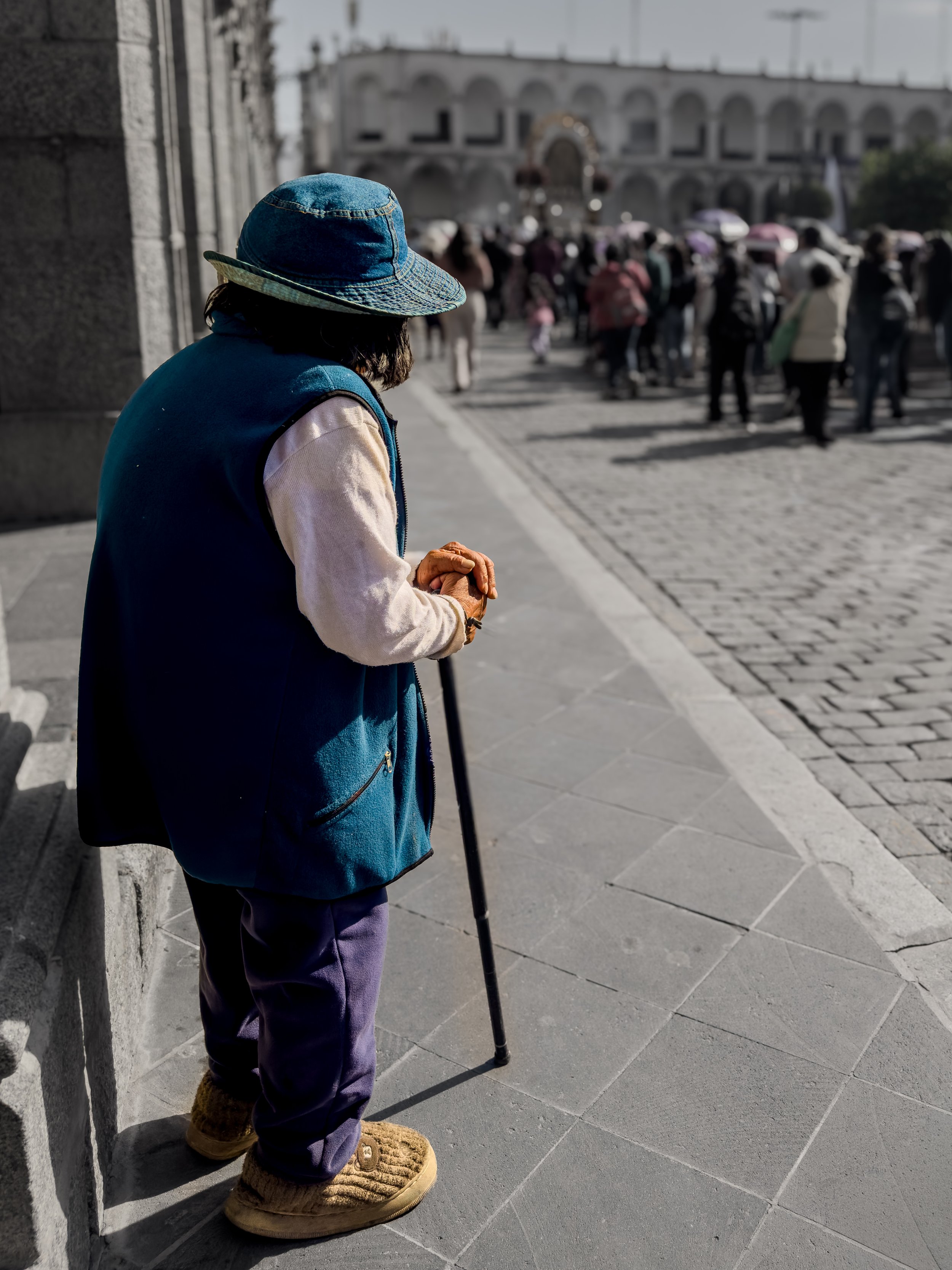 Procesión del Señor de los Milagros - Arequipa, Peru