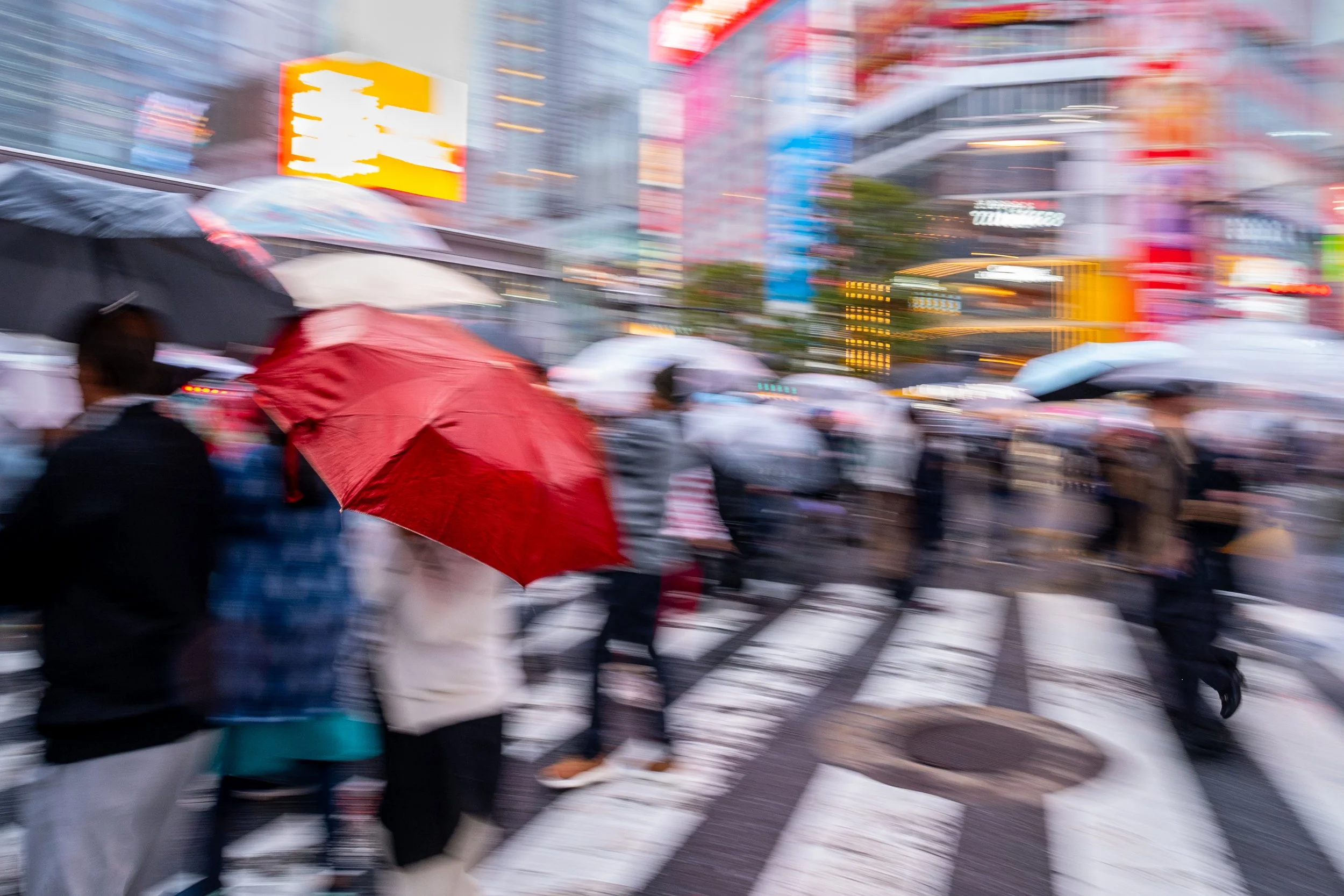 Shibuya Crossing - Shibuya, Tokyo, Japan