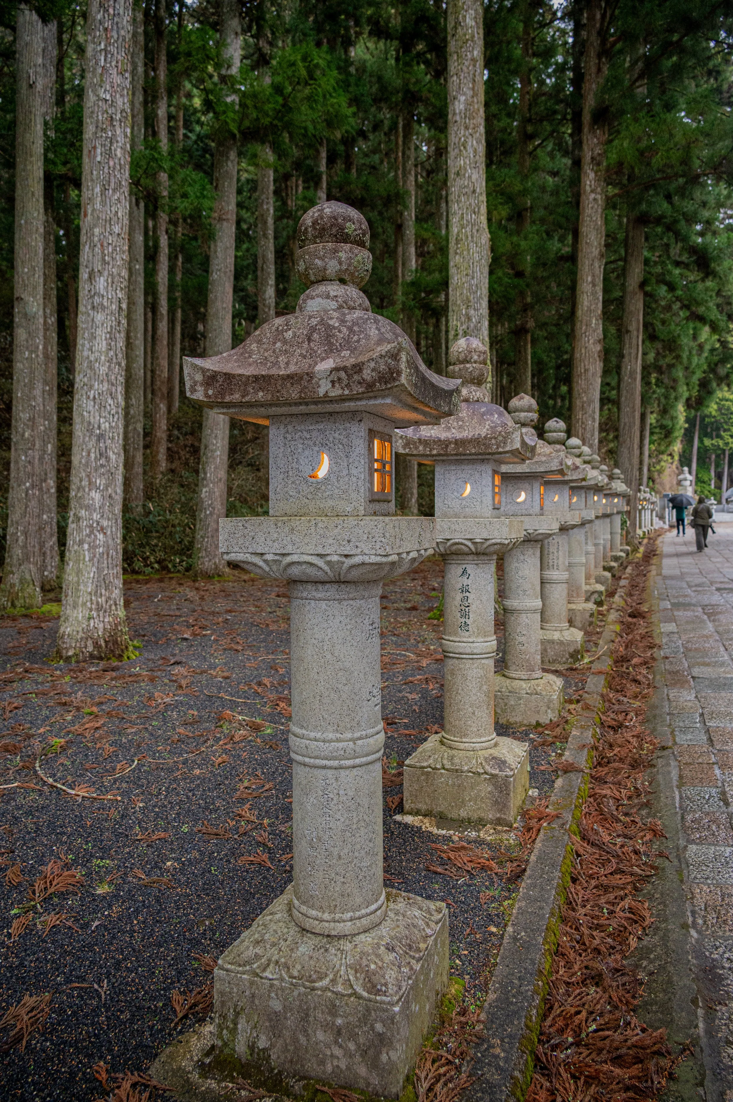Okunoin Cemetery - Kōyasan, Wakayama, Japan