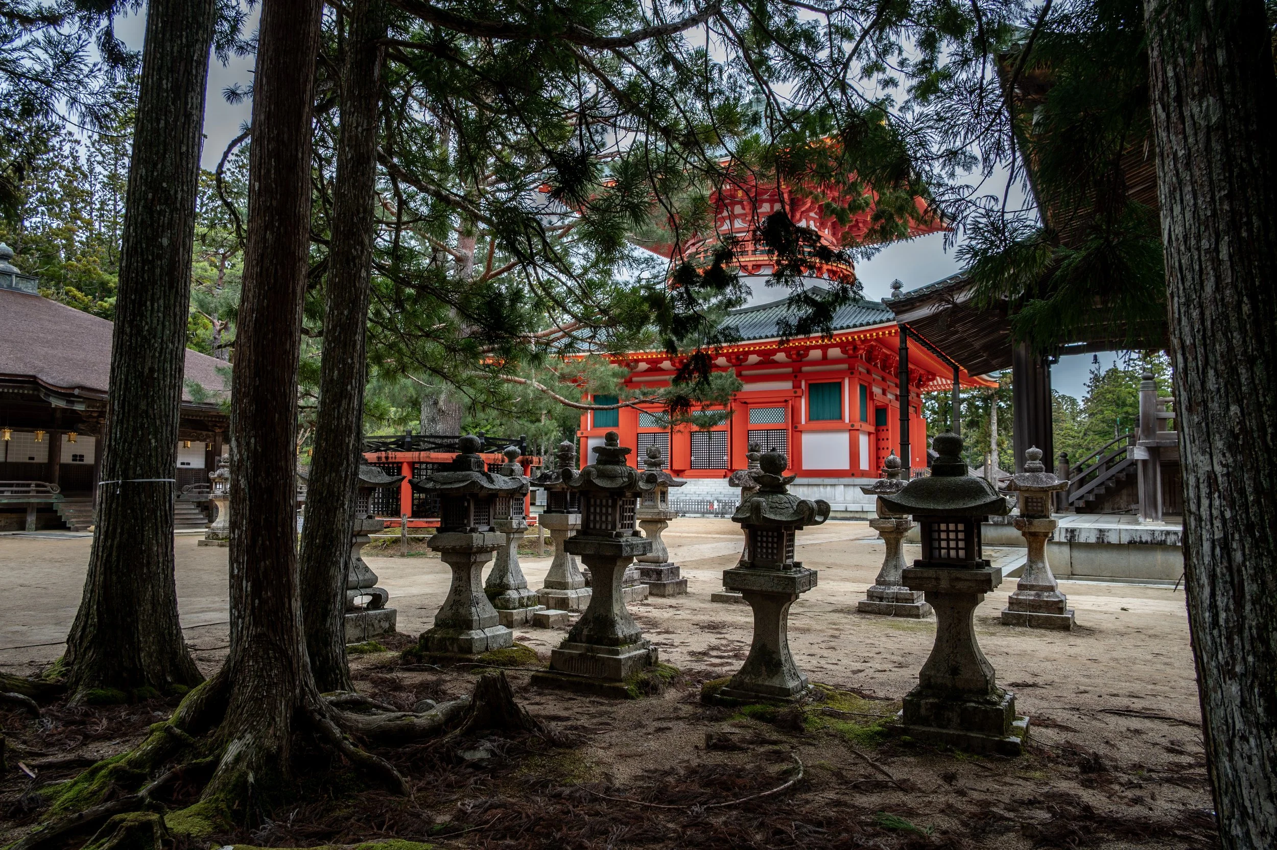 Konpon Daito - Kōyasan, Wakayama, Japan