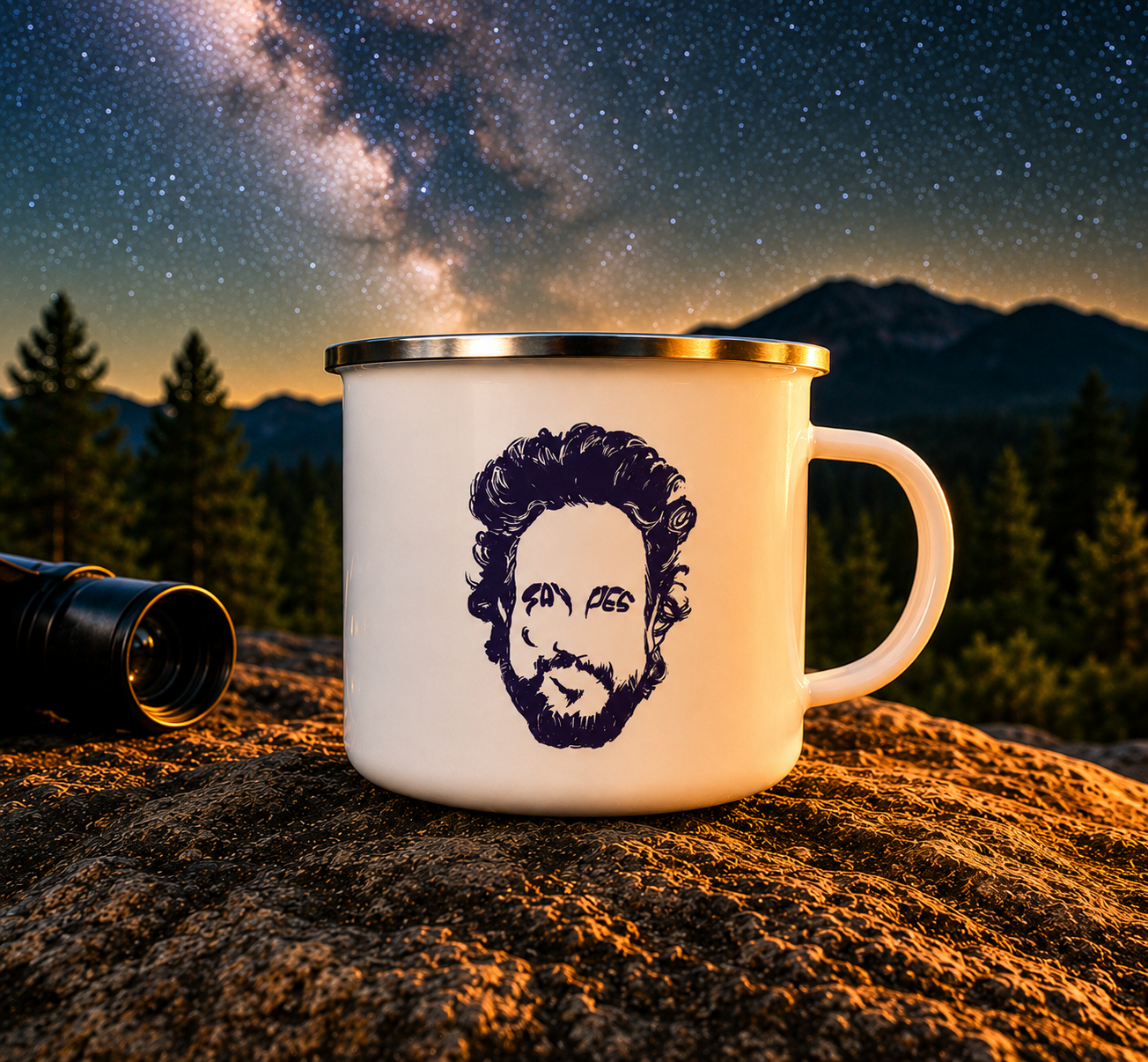 SAY YES | Enamel Mug