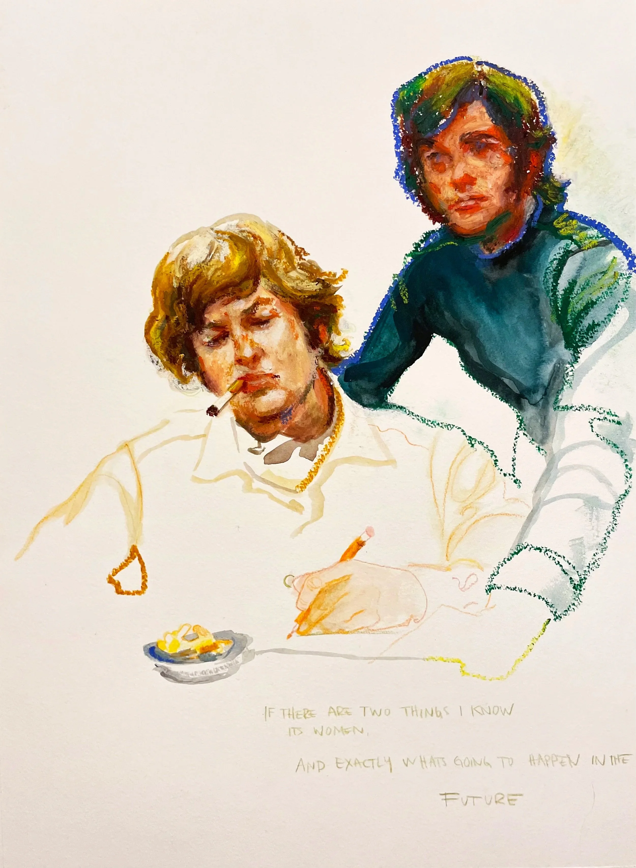 two things I know | mixed media | private collection