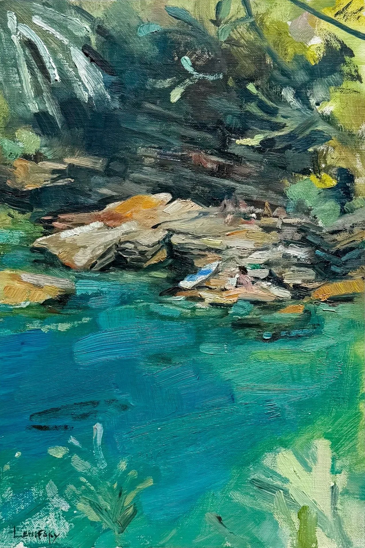 oil on linen · 2024 · 9x12 in