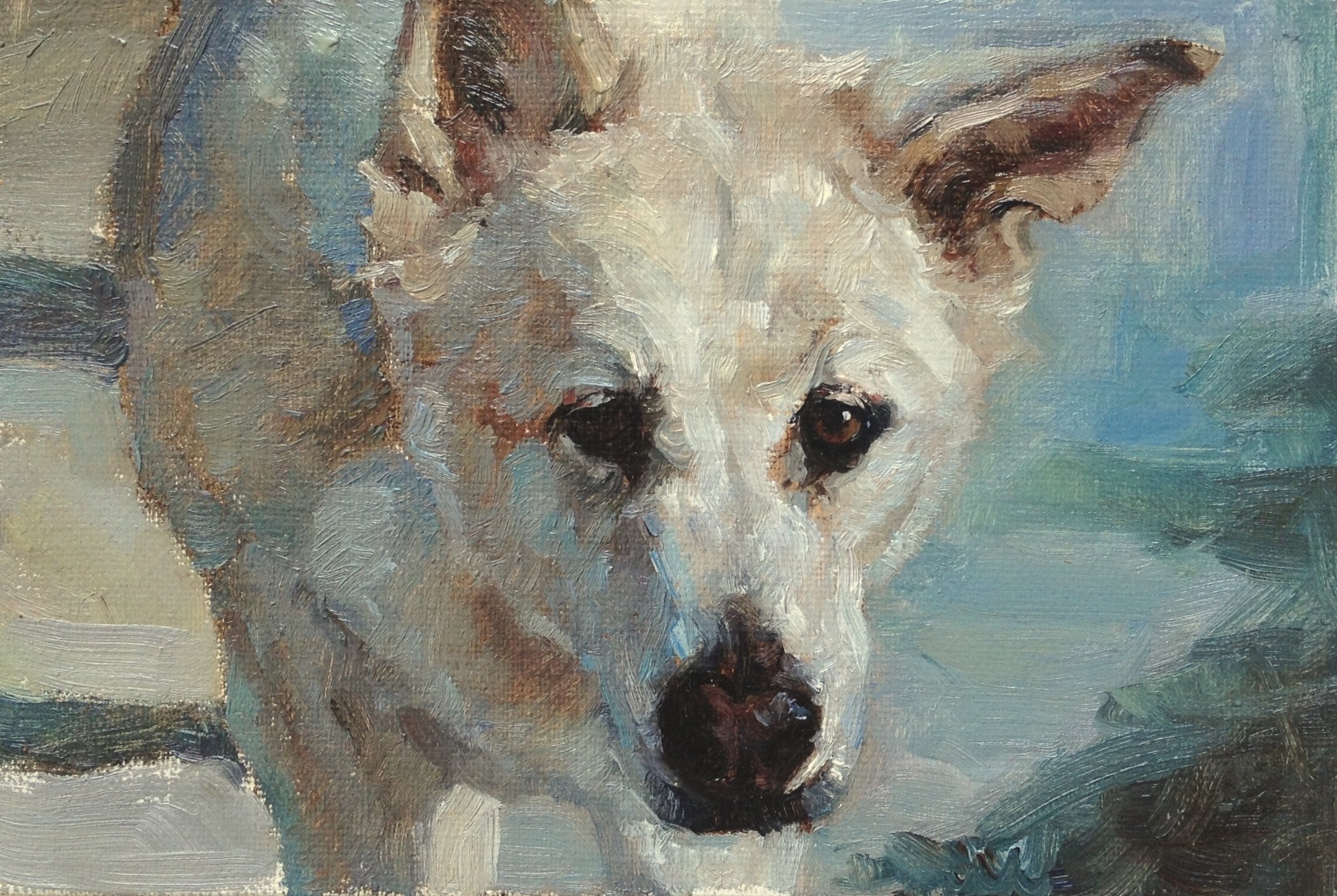 oil on linen · 5x7 in