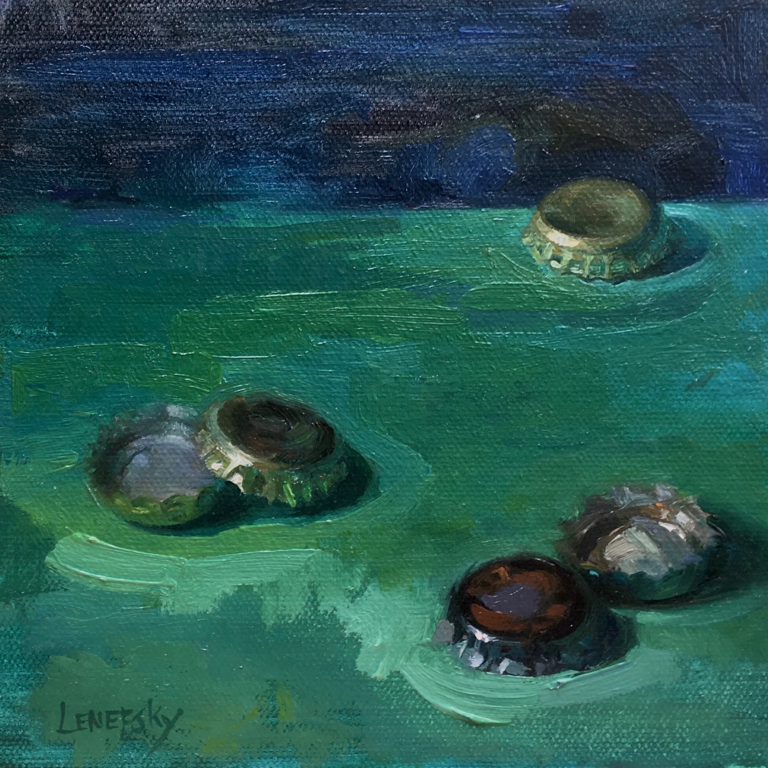 5'Oclock • oil on canvas