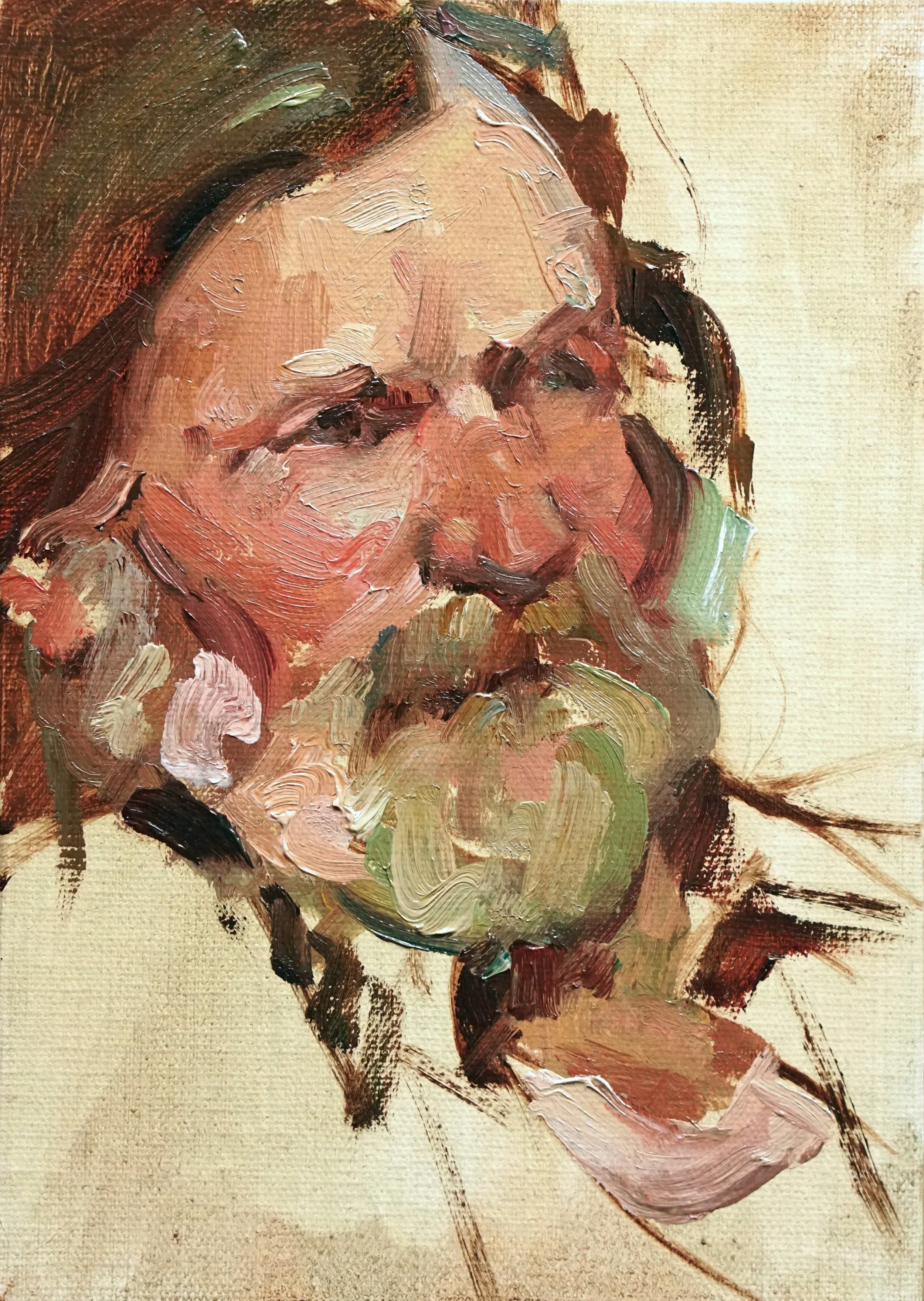 A Gentleman • oil on linen • 5x7 in • available