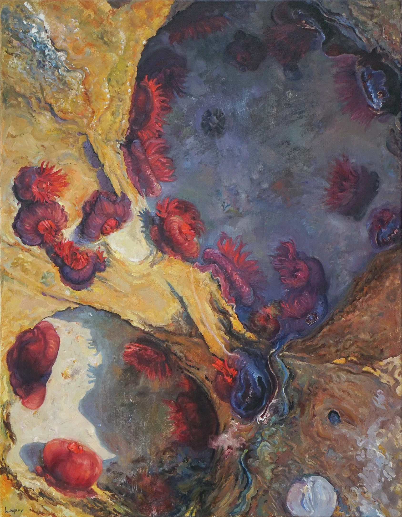oil on linen · 2025 · 28x36 in
