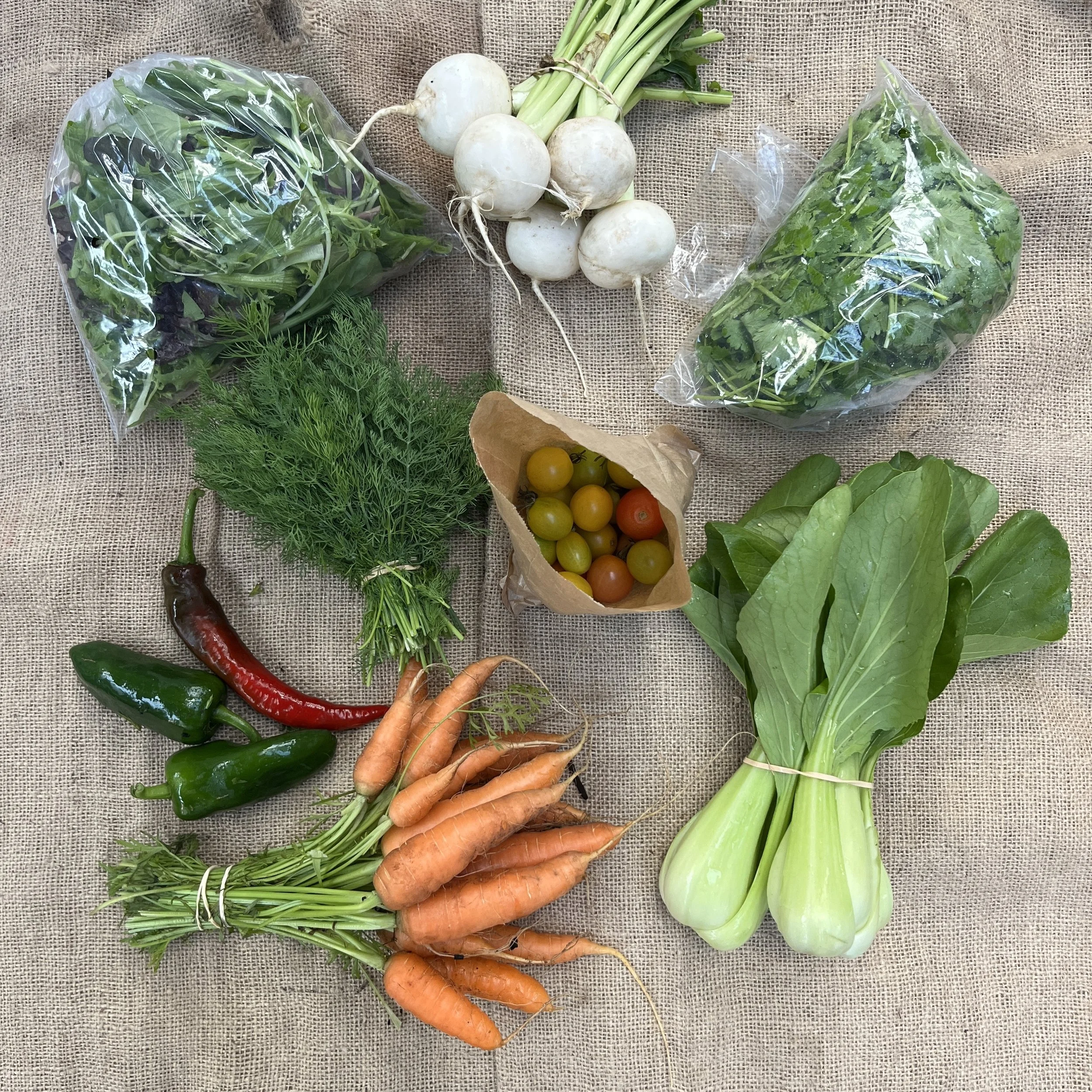 Autumn Vege Bag - Week 9