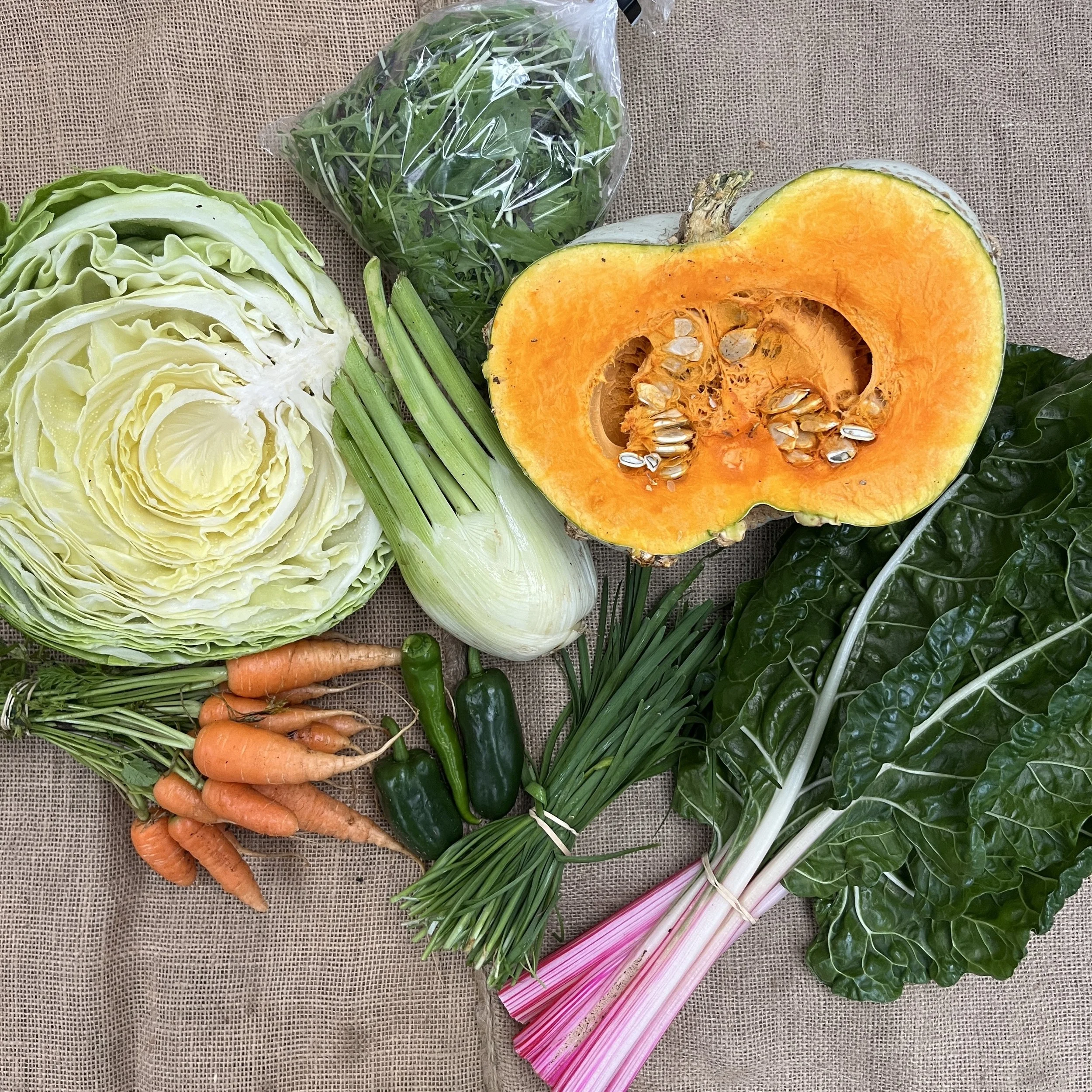 Winter Vege Bag - Week 2