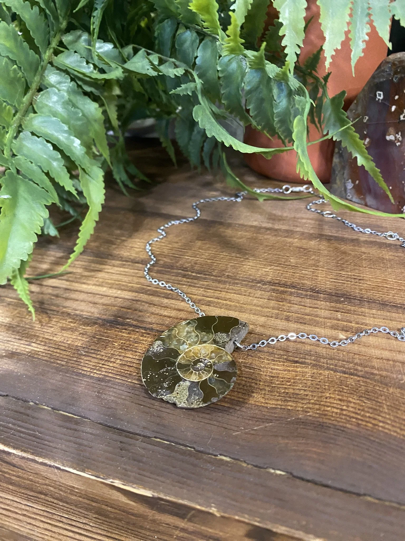 God's Fingerprint Necklace