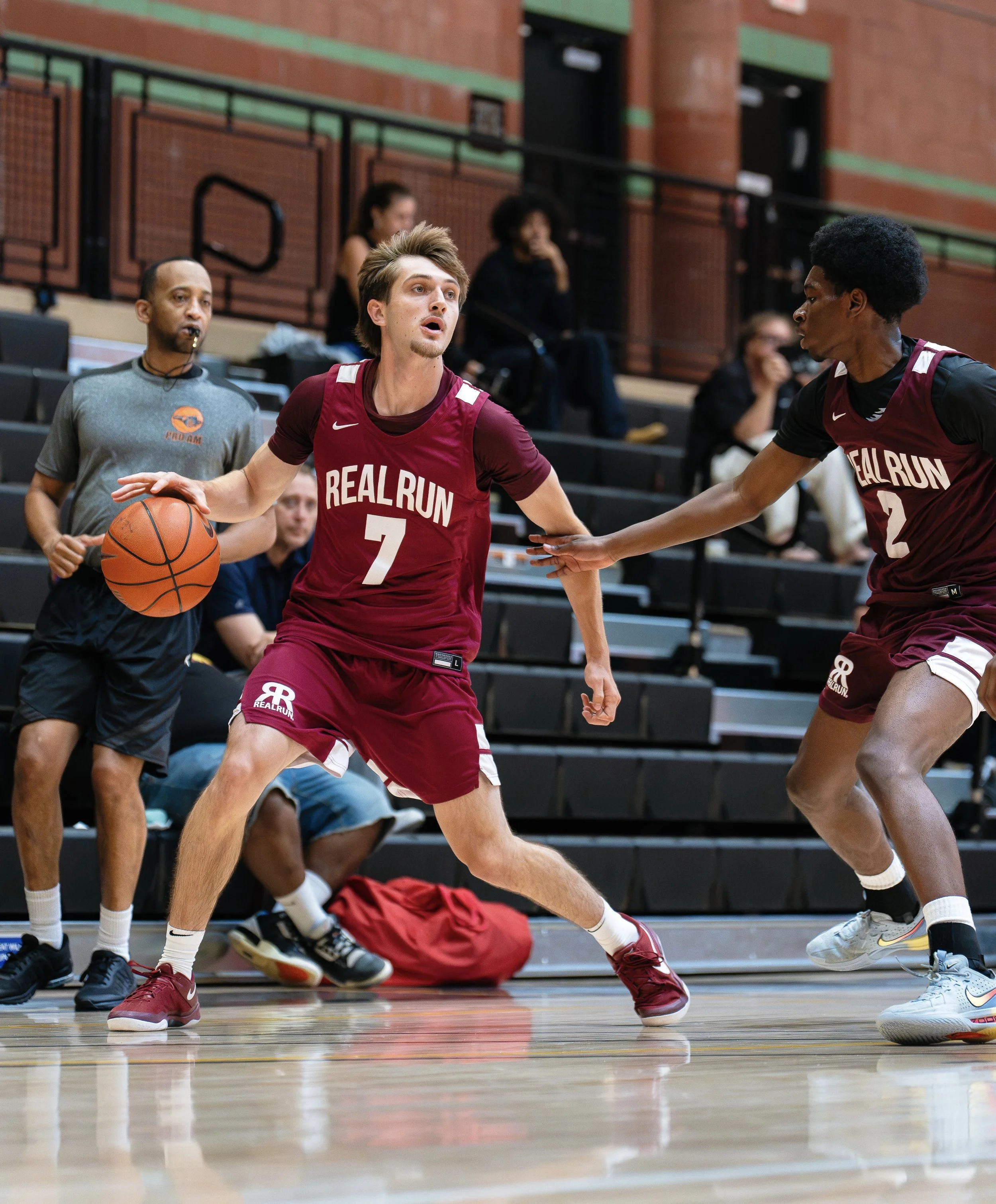 Good People Hoops Pulls Away From The Mecca 66-54, Advances to Real Run Semifinals