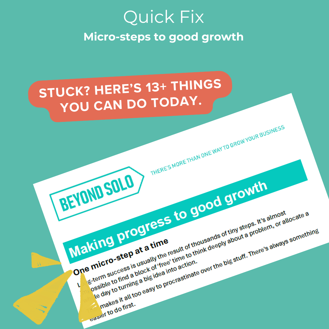 Good Growth Micro-Step Checklist