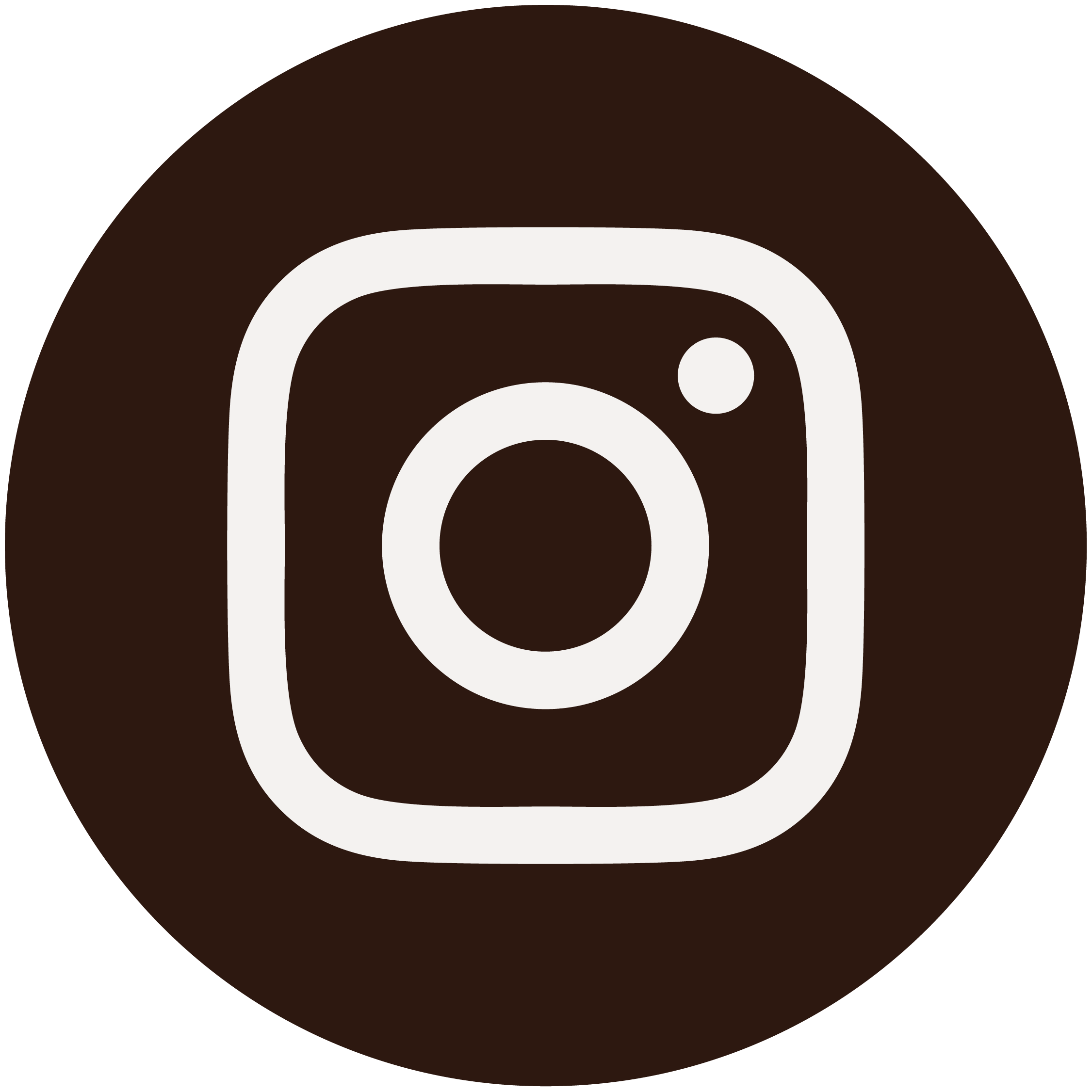 A stylized Instagram logo on a dark background.