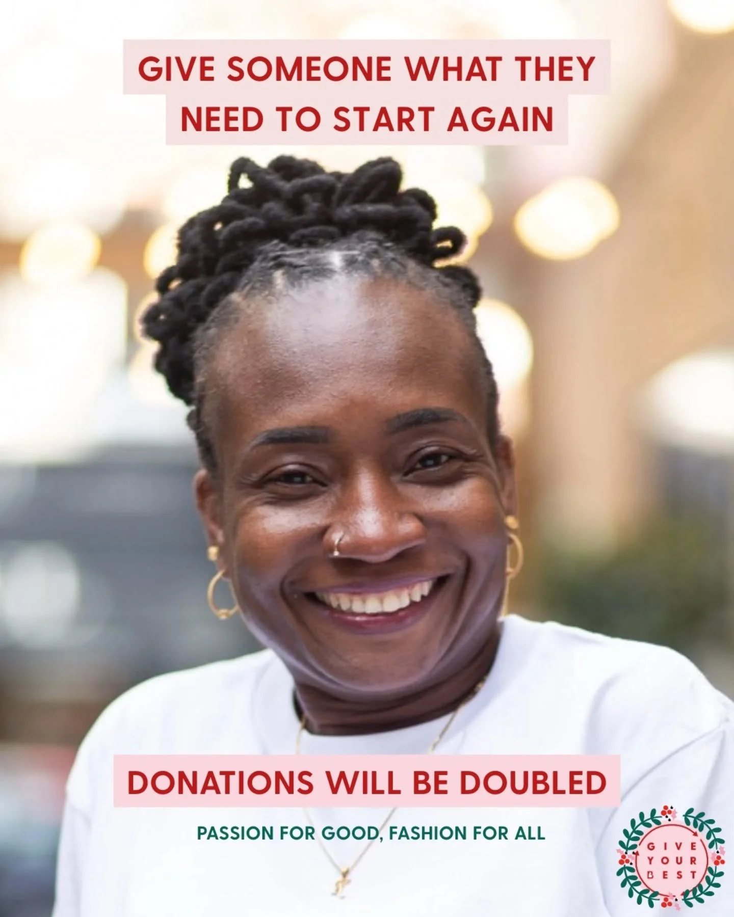 Every year, the UK discards £140 million worth of clothing, while 5.5 million people live in clothing poverty - here’s how you can help
This festive season support our mission by donating to our fundraiser. Thanks to generous match fundi