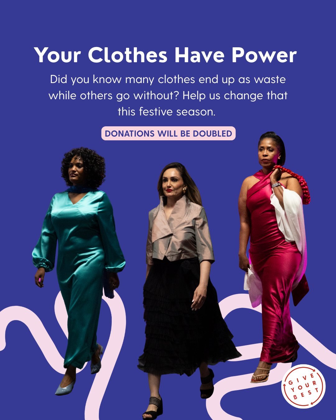 This festive season, your clothes hold the power to empower women in clothing poverty. 

With generous match funding, all contributions are doubled! Your support is vital to keep our services running. 

🌟  Thank you for making a difference! ✨