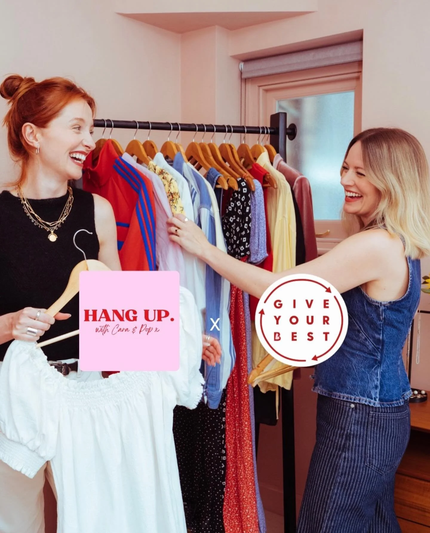 Do you ever wish you had a friend to help you decide what to keep, sell, or donate? Someone to help you find pieces that elevate what you already own, then fold and hang everything back up? That&rsquo;s @hangupstyling 

We&rsquo;re thrilled to announ