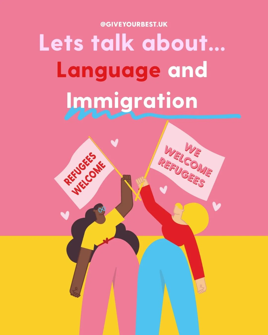 Hey, we know the language surrounding immigration can be overwhelming, so let us help you out!

Sending lots of care from the GYB team!
#ImmigrationSupport #LanguageHelp #NavigatingImmigration #UnderstandingImmigration #CommunityAssistance
