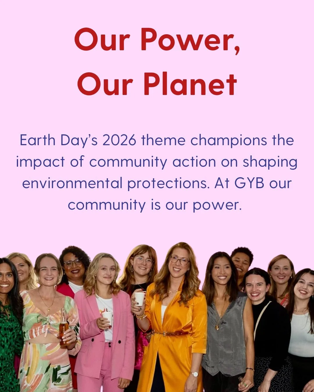 This #EarthDay we are celebrating the power of community action with the theme &ldquo;Our Power, Our Planet&rdquo;. 

Since Earth Day began in 1970, community action has been instrumental in establishing and strengthening environmental protections an