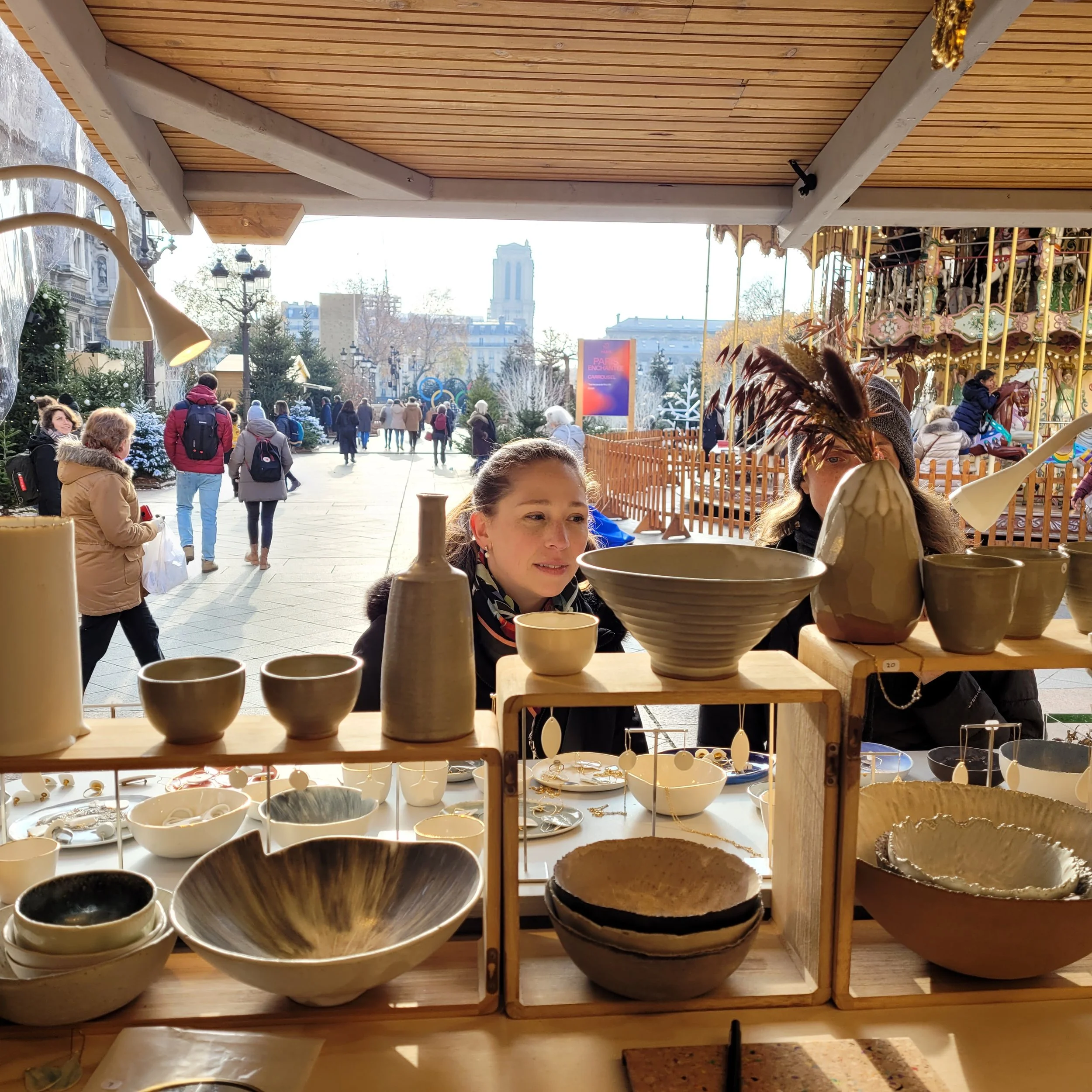 Forêt enchantée     parvis de l’Hôtel de Ville