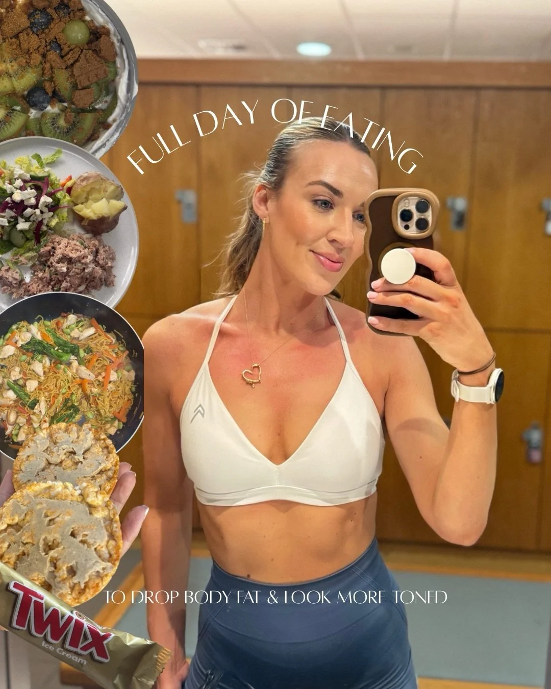 Day of eating to look more toned 🌸✨🦋

1700 calories, 140g protein

I know you girlies love the inspo 🩷🫶🏻