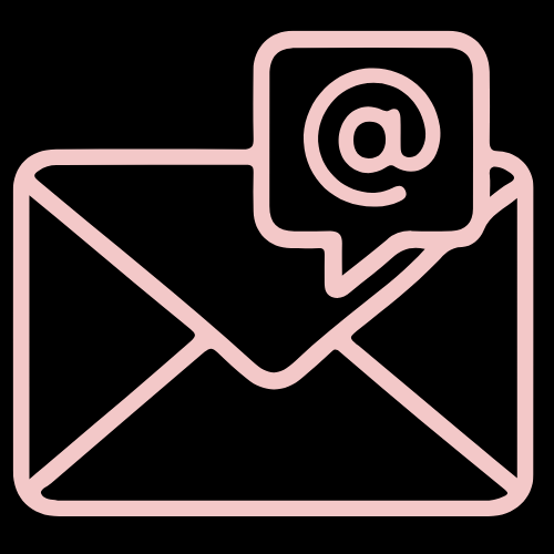 Icon of an envelope with an email symbol representing additional admin and support services.