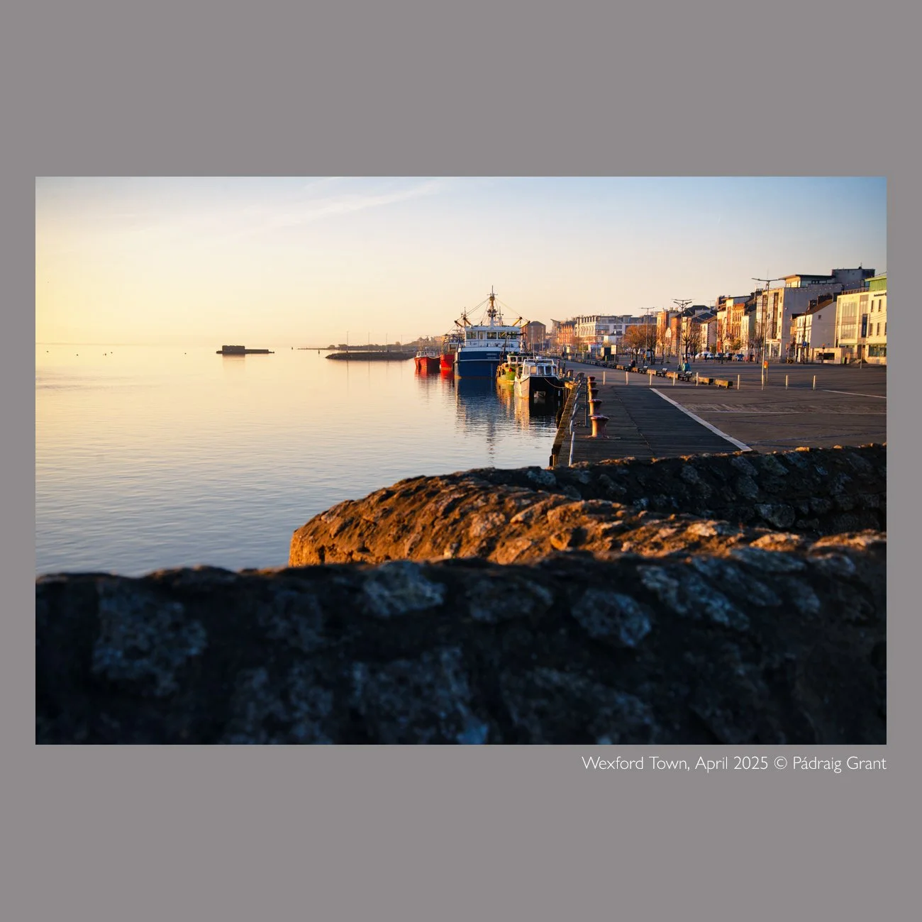 The gallery is open again and this recent photograph of Wexford is currently on display.
Wexford Town, April 2025
© Pádraig Grant
#padraiggrantswexford #littoralphotography #wexfordcoast