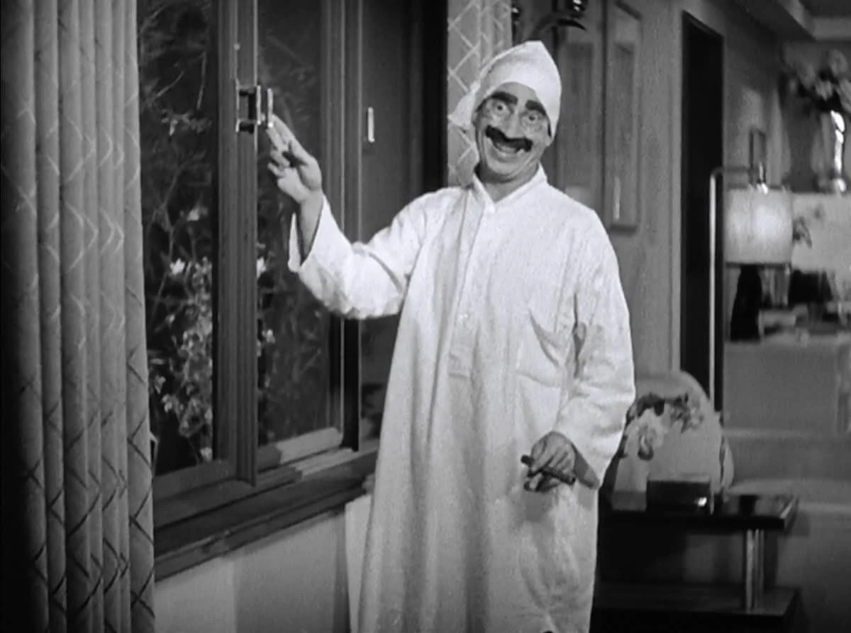 What to call the new book? I know, Groucho will help! 
Even if I can't come up with a title at least I'll nearly die laughing. I can't lose.

"Those are my principles, and if you don't like them... well, I have others."