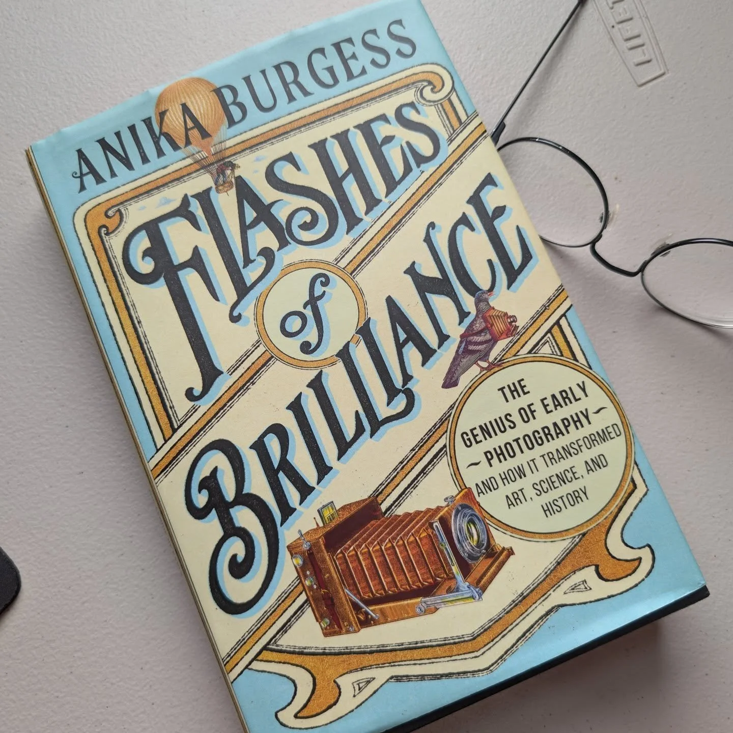 This is the best book I've read on the subject of early photography. It's a rollicking good read, full of stories about the stubborn innovators and brave souls who risked all for the advancement of the arts and science and social justice. 
"Flas
